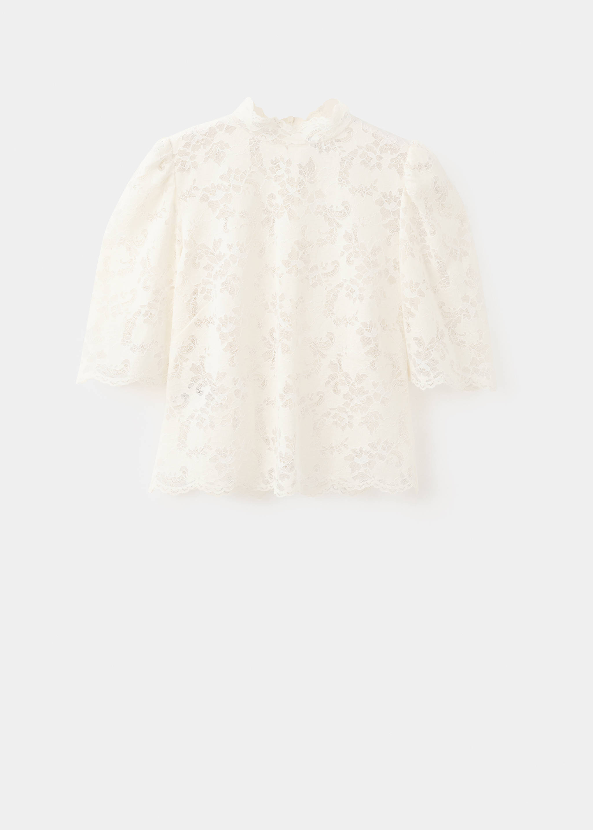 Guipure blouse - Article without model