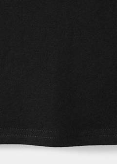V-neck T-shirt — Black 7