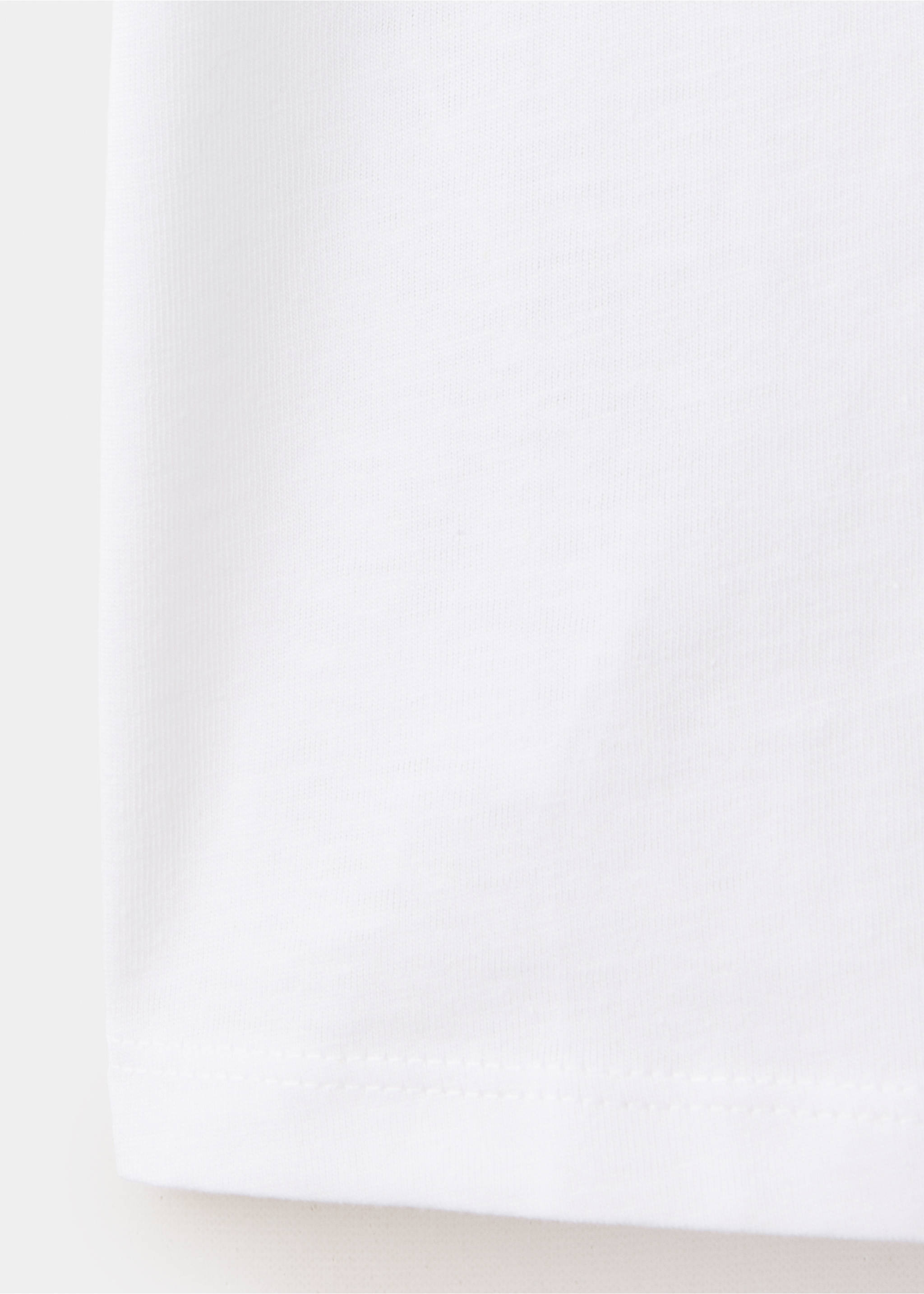 Cotton t-shirt with studs - Details of the article 0, Off White. Ref: 37025867-00.