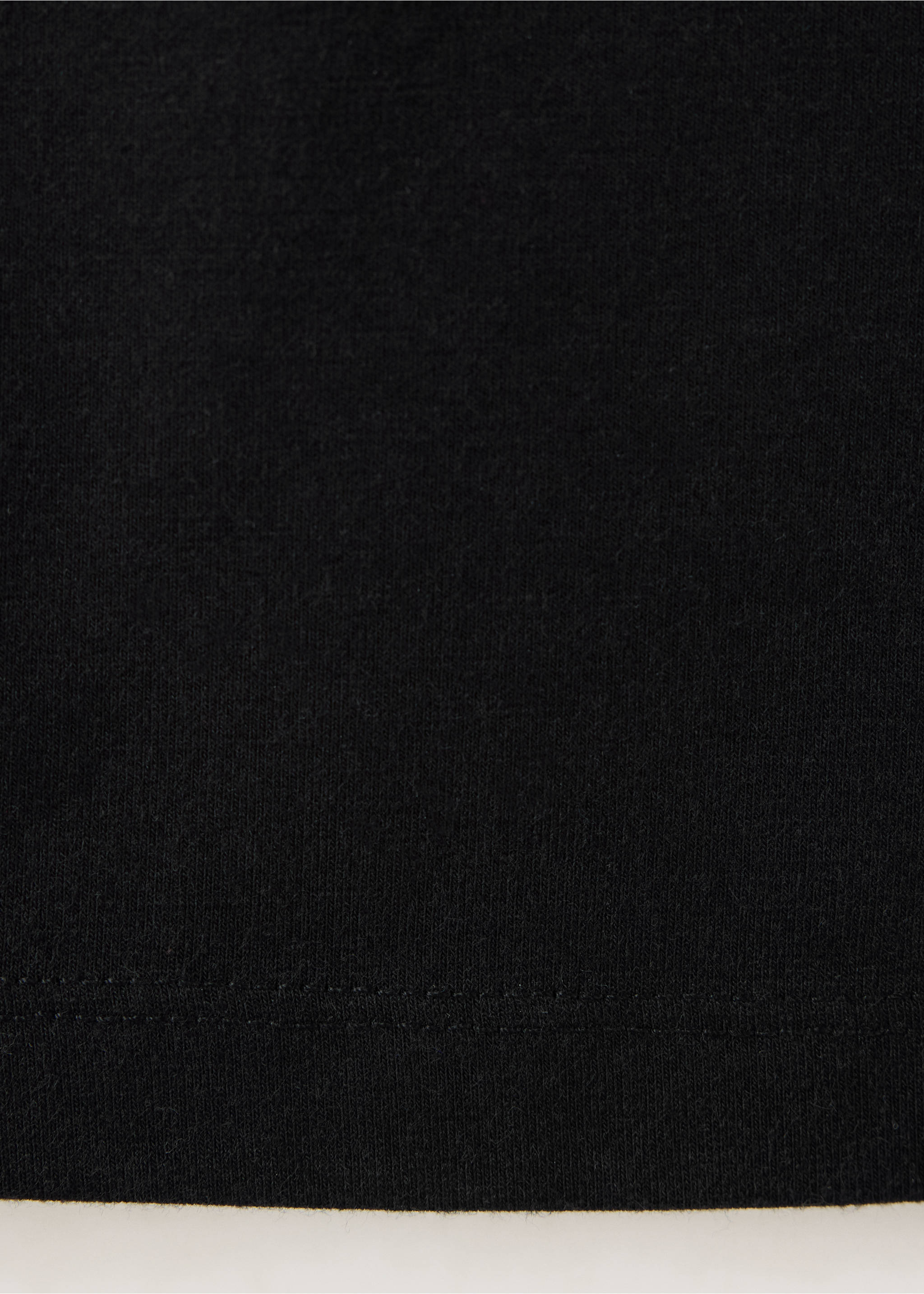 Dolman sleeve T-shirt - Details of the article 0, Black. Ref: 37025872-00.