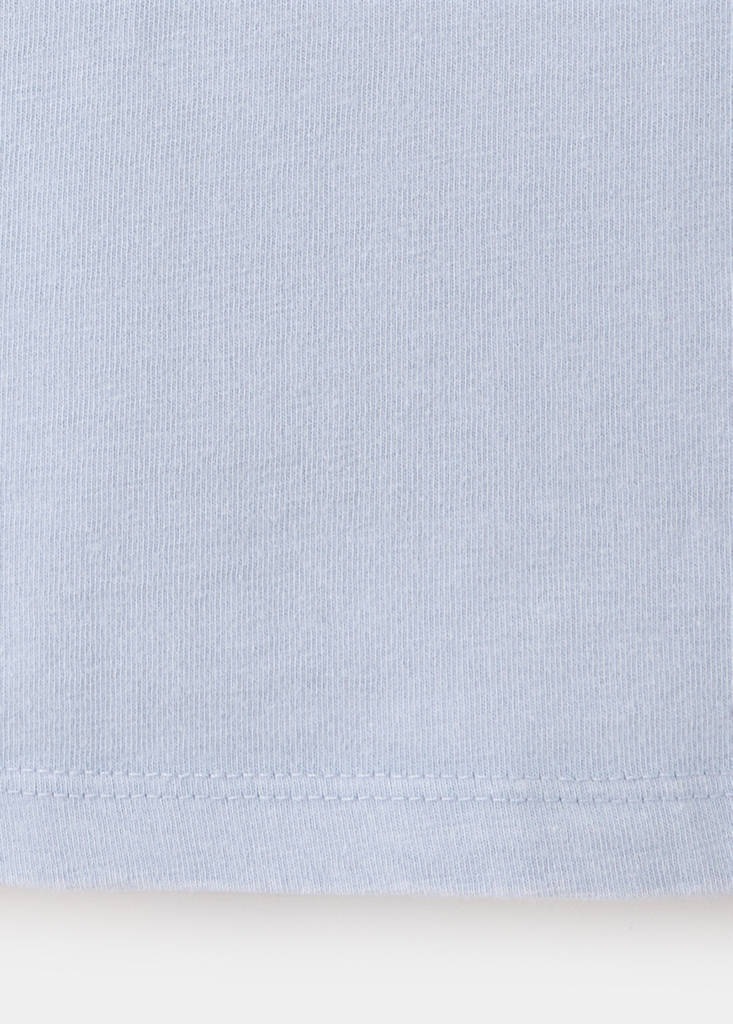 Short-sleeve raglan T-shirt — Blue