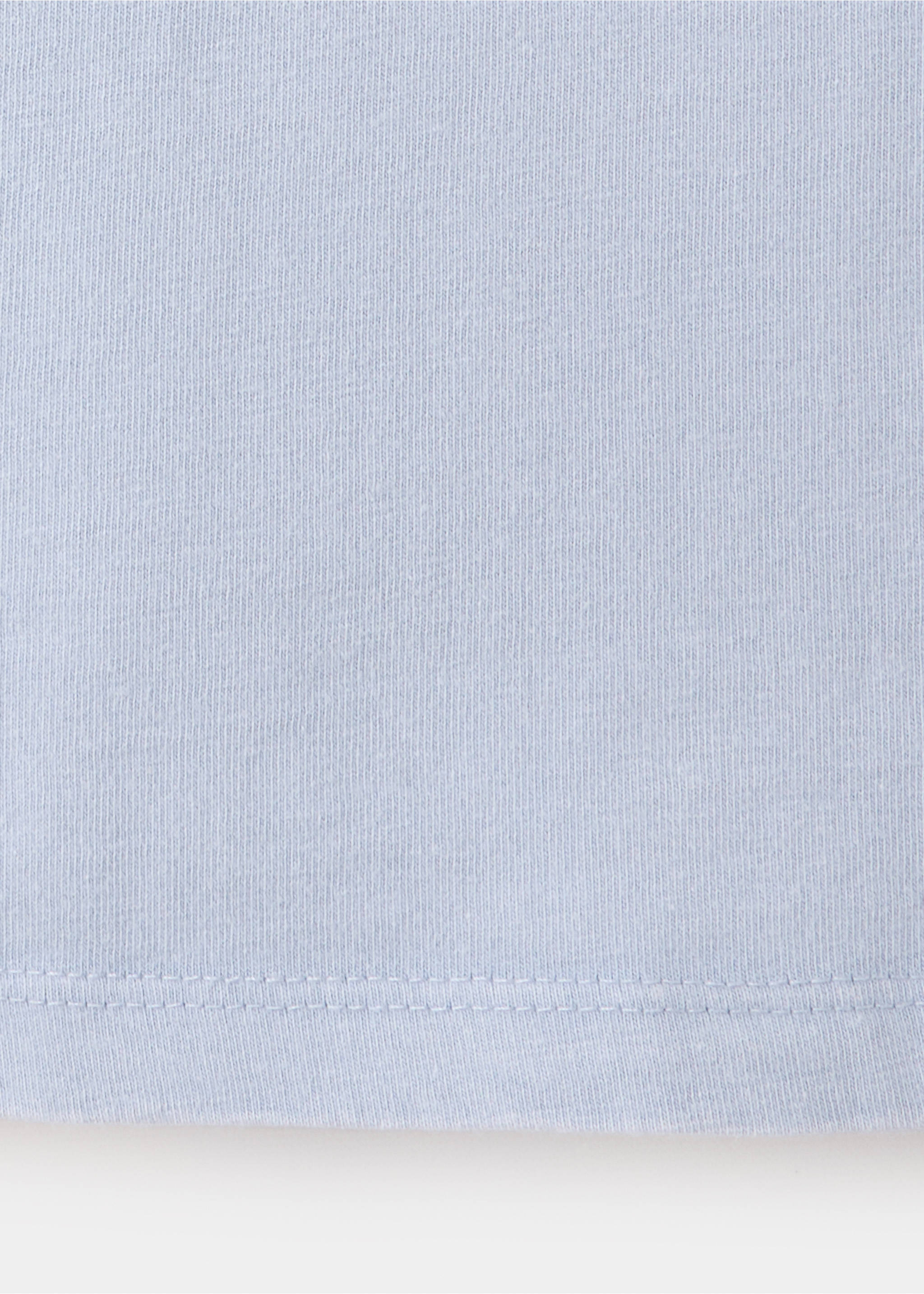 T-shirt raglan à manches courtes - Détail de l'article 0, Bleu. Ref: 37025875-00.