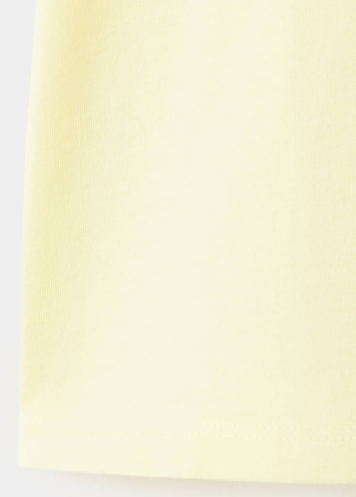 Short-sleeve raglan T-shirt — Yellow