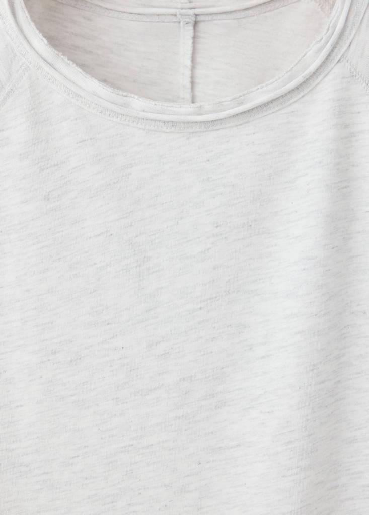 Short-sleeve raglan T-shirt — Light Heather Grey