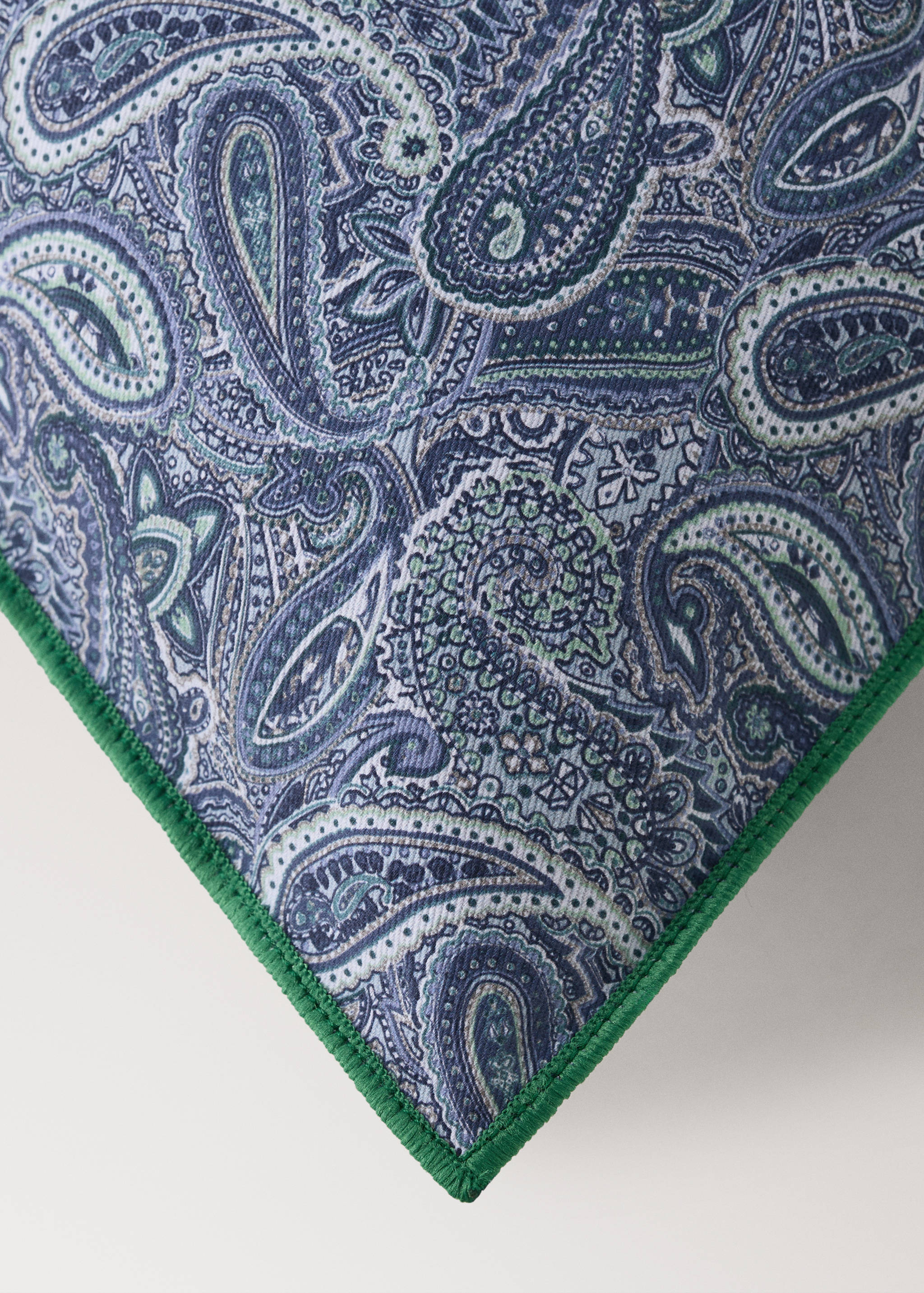 Kissenbezug mit Paisley-Print, 40 x 40 cm - Detail des Artikels 1