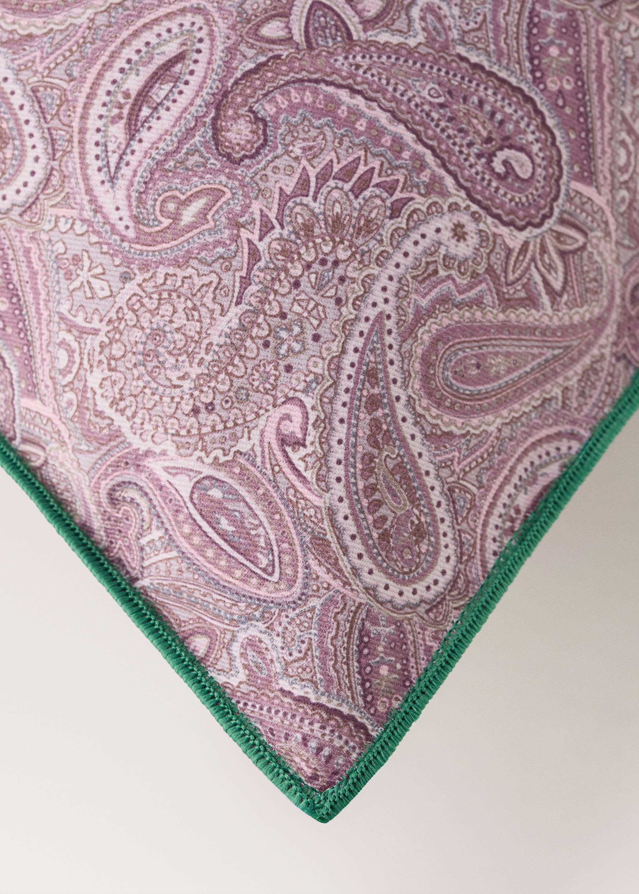 Kissenbezug mit Paisley-Print, 40 x 40 cm - Detail des Artikels 1