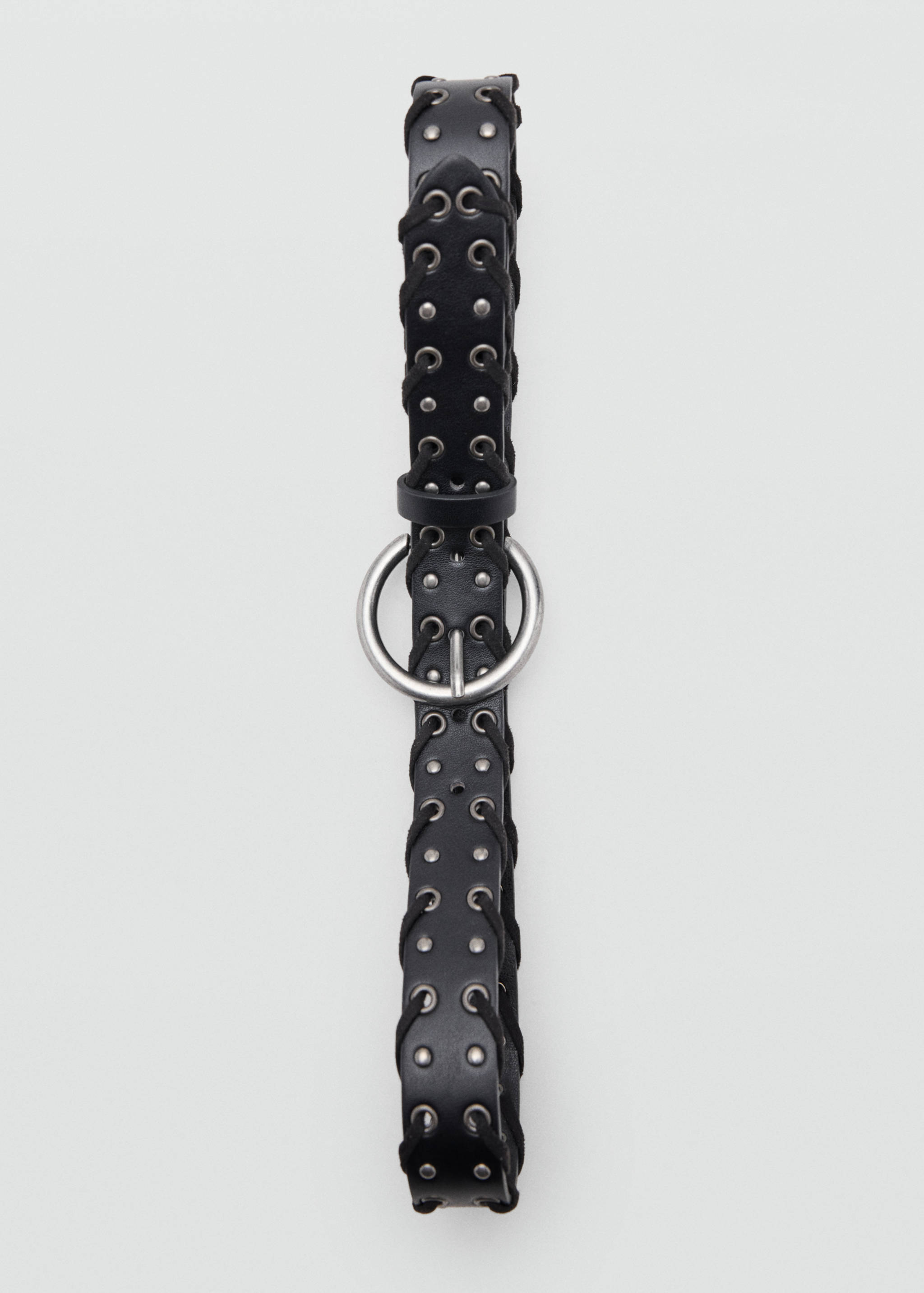 Ceinture effet cuir à œillets - Détail de l'article 2