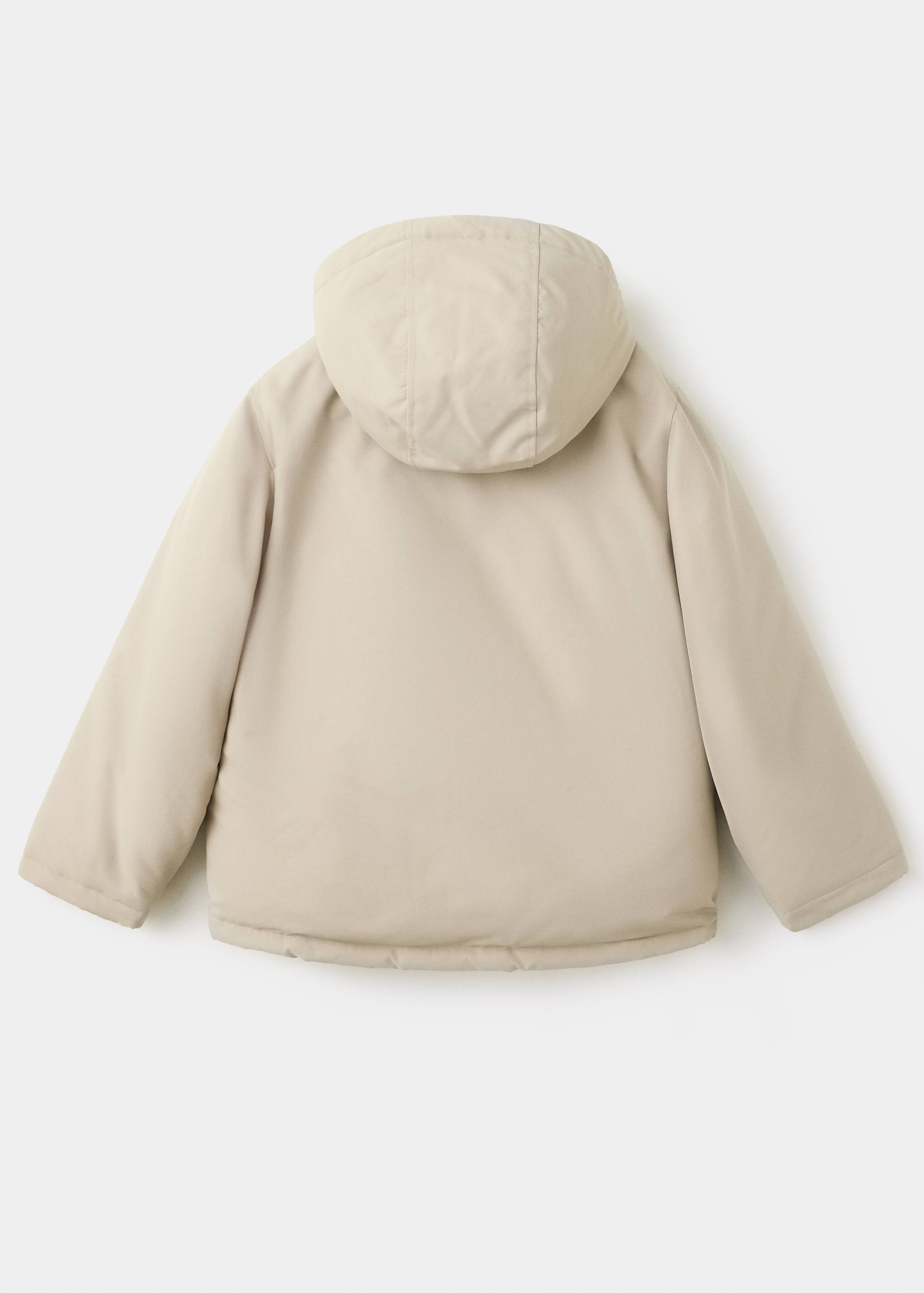 Anorak à capuche liserés contrastants - Verso de l’article