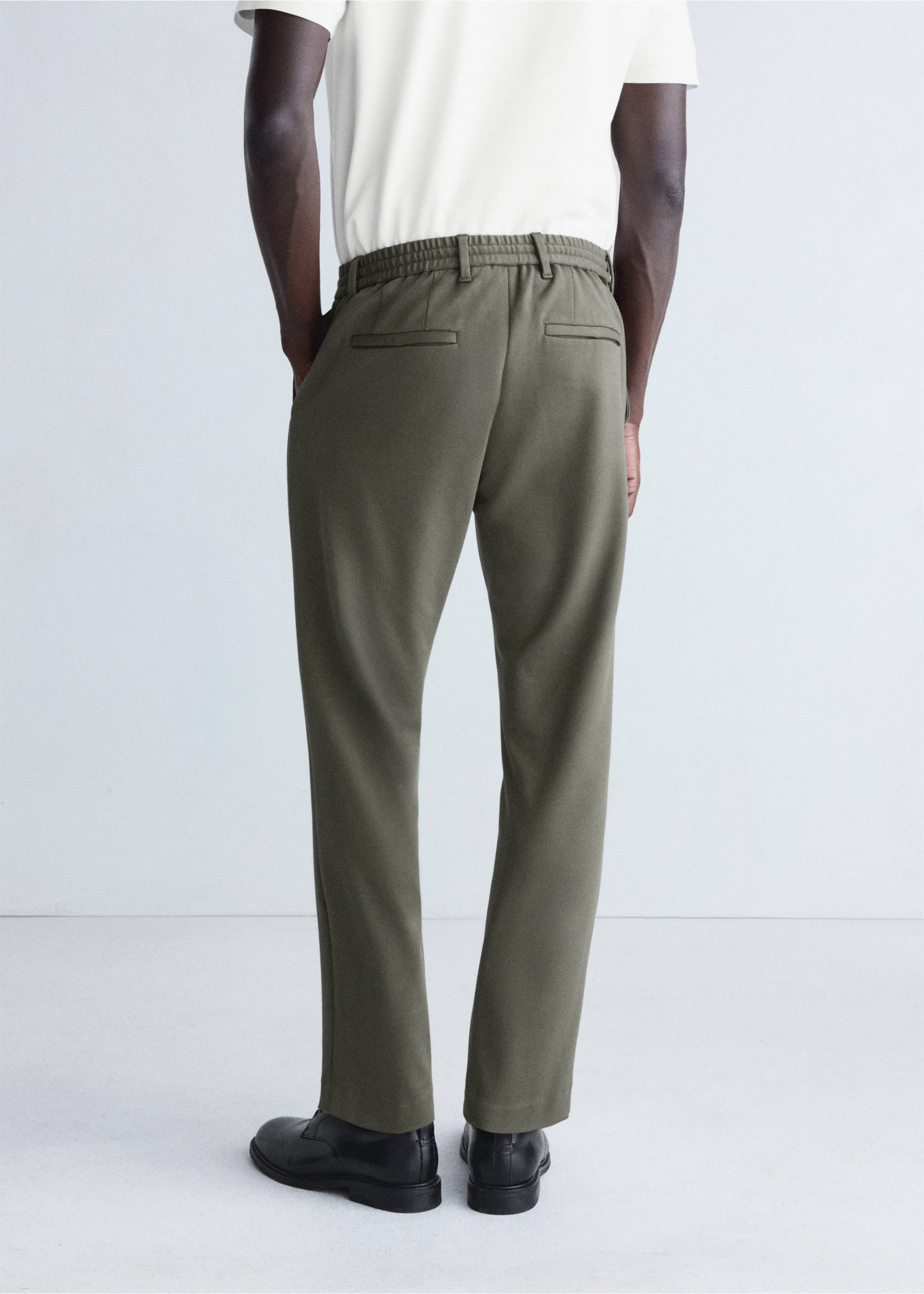 Pantalon polen - Verso de l’article, Marron moyen. Ref: 37025979-00.