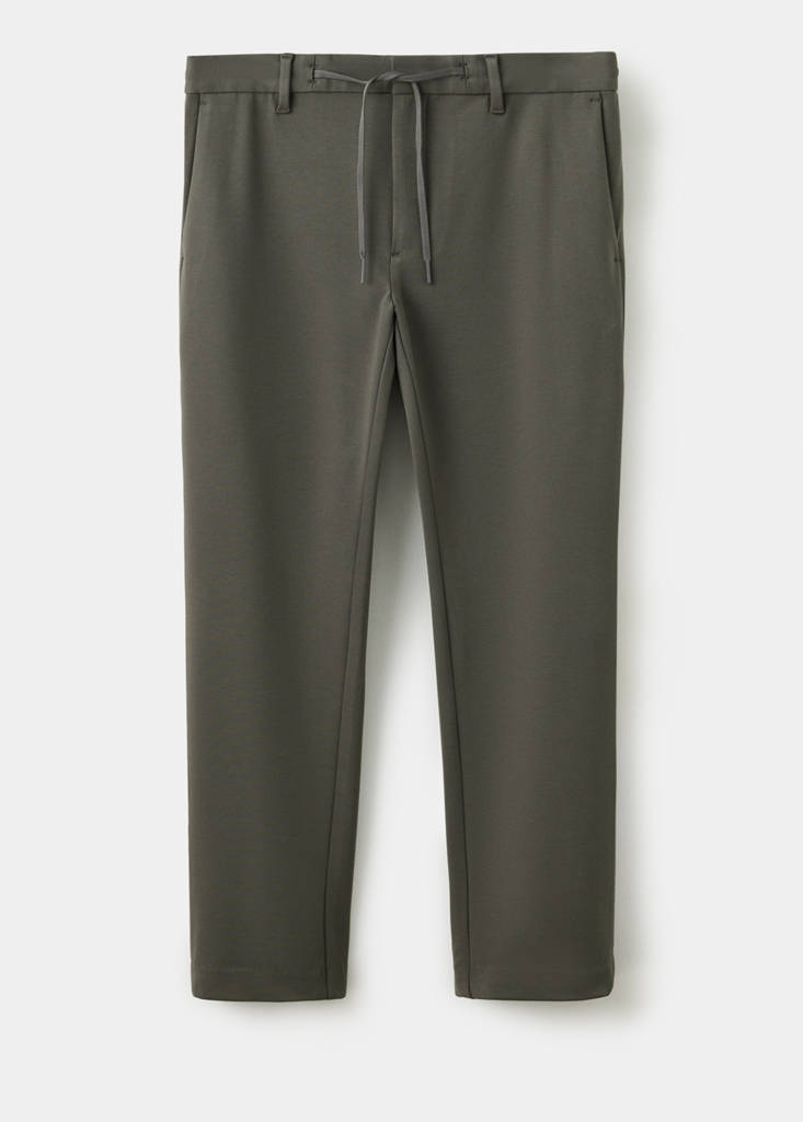 Slim-fit comfort Thermolite® trousers — Medium Brown