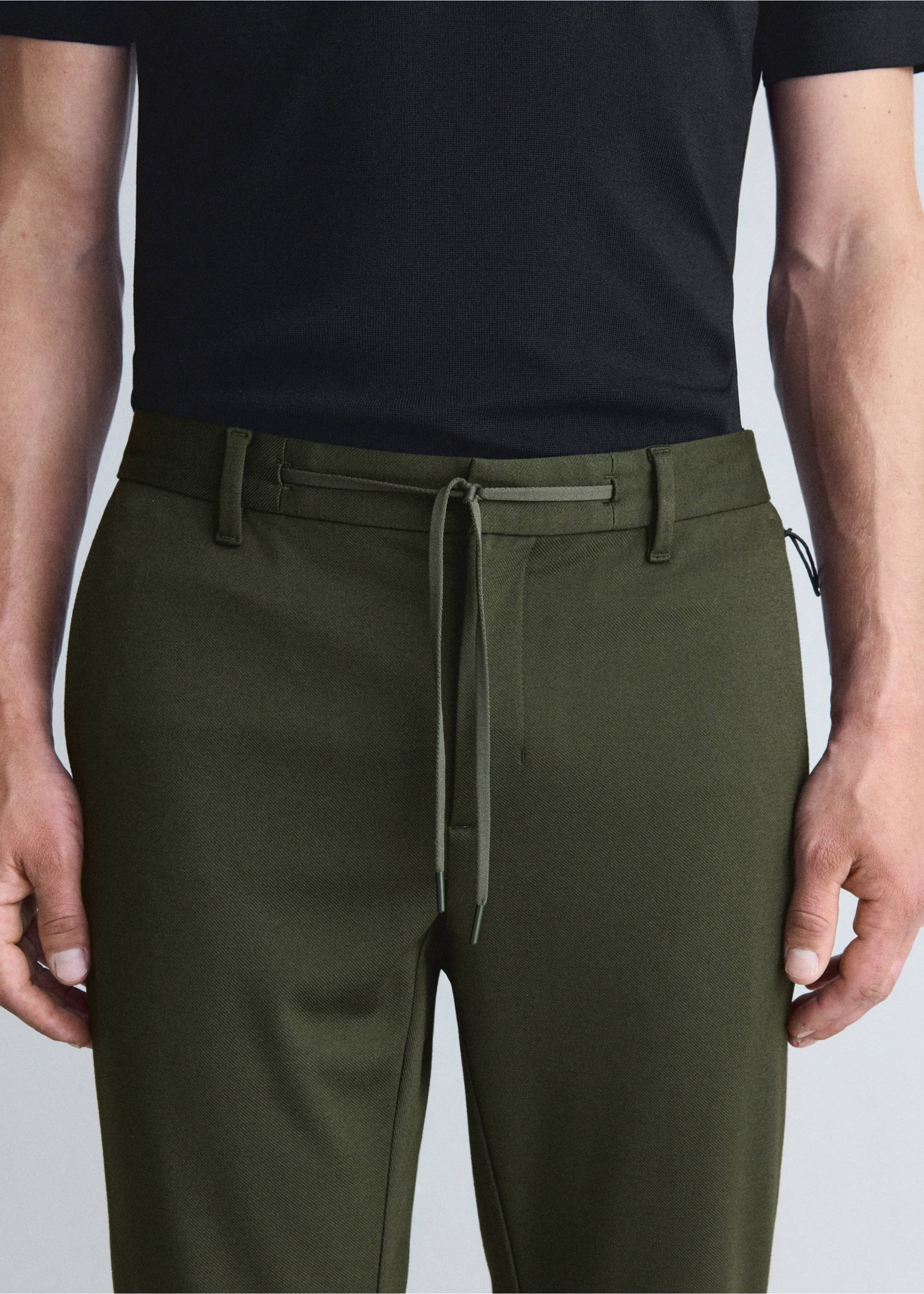 Pantalon polen - Détail de l'article 1, Vert foncé. Ref: 37025979-00.