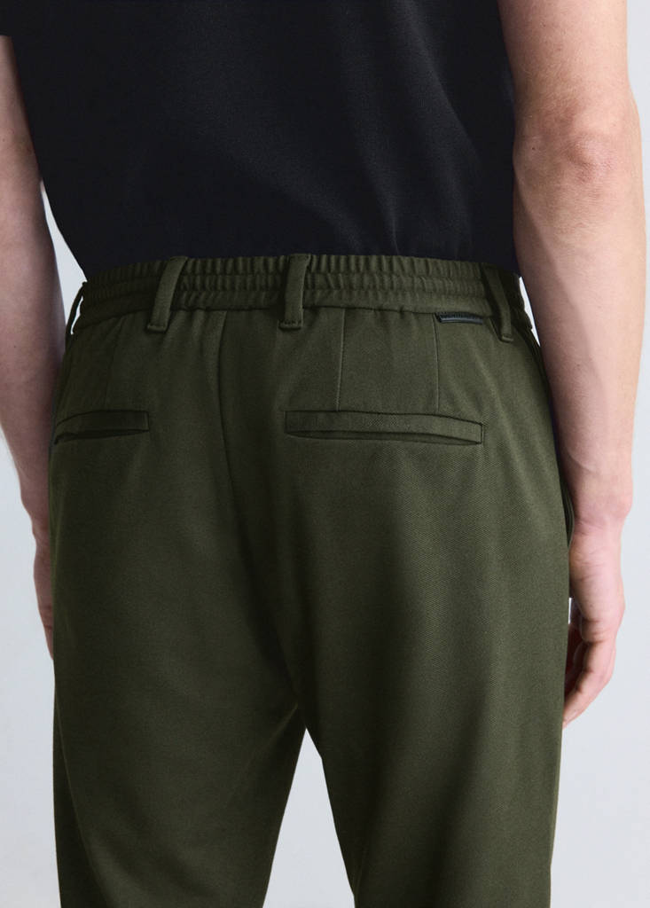 Slim-fit comfort Thermolite® trousers — Dark Green