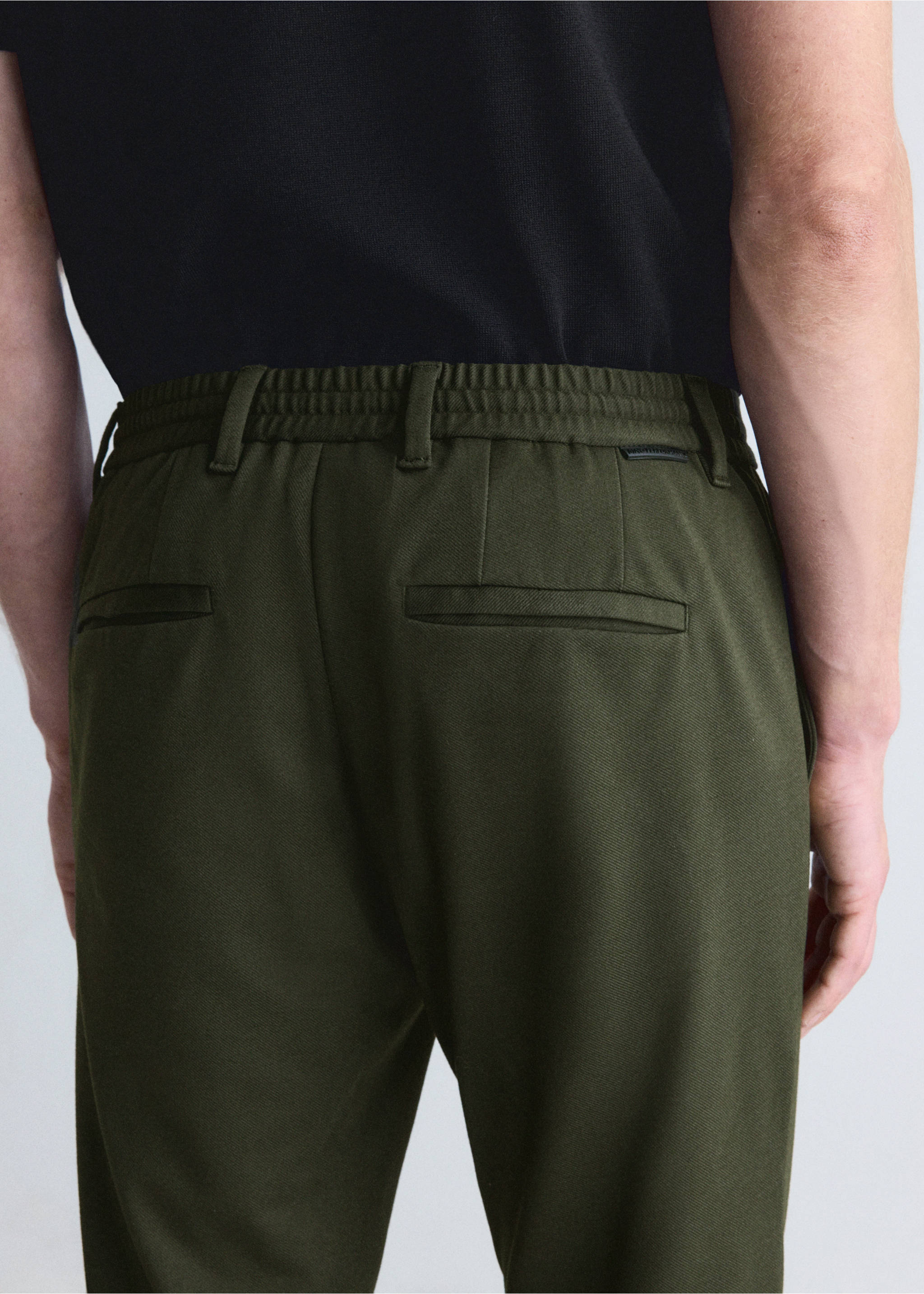 Pantalon polen - Détail de l'article 3, Vert foncé. Ref: 37025979-00.