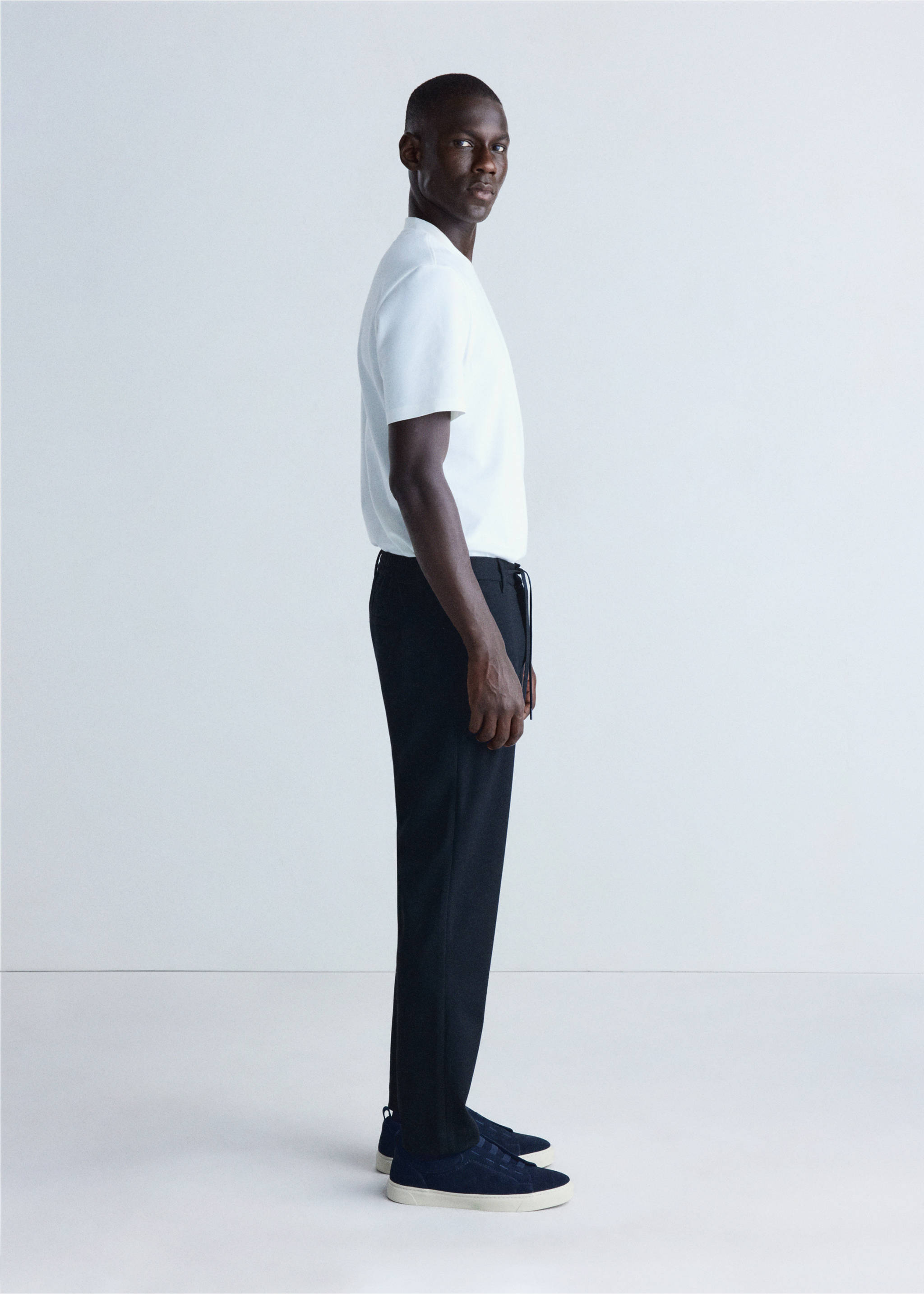 Pantalon polen - Détail de l'article 2, Bleu marine. Ref: 37025979-00.
