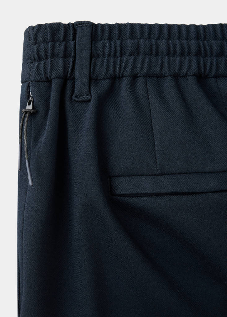 Slim-fit comfort Thermolite® trousers — Navy