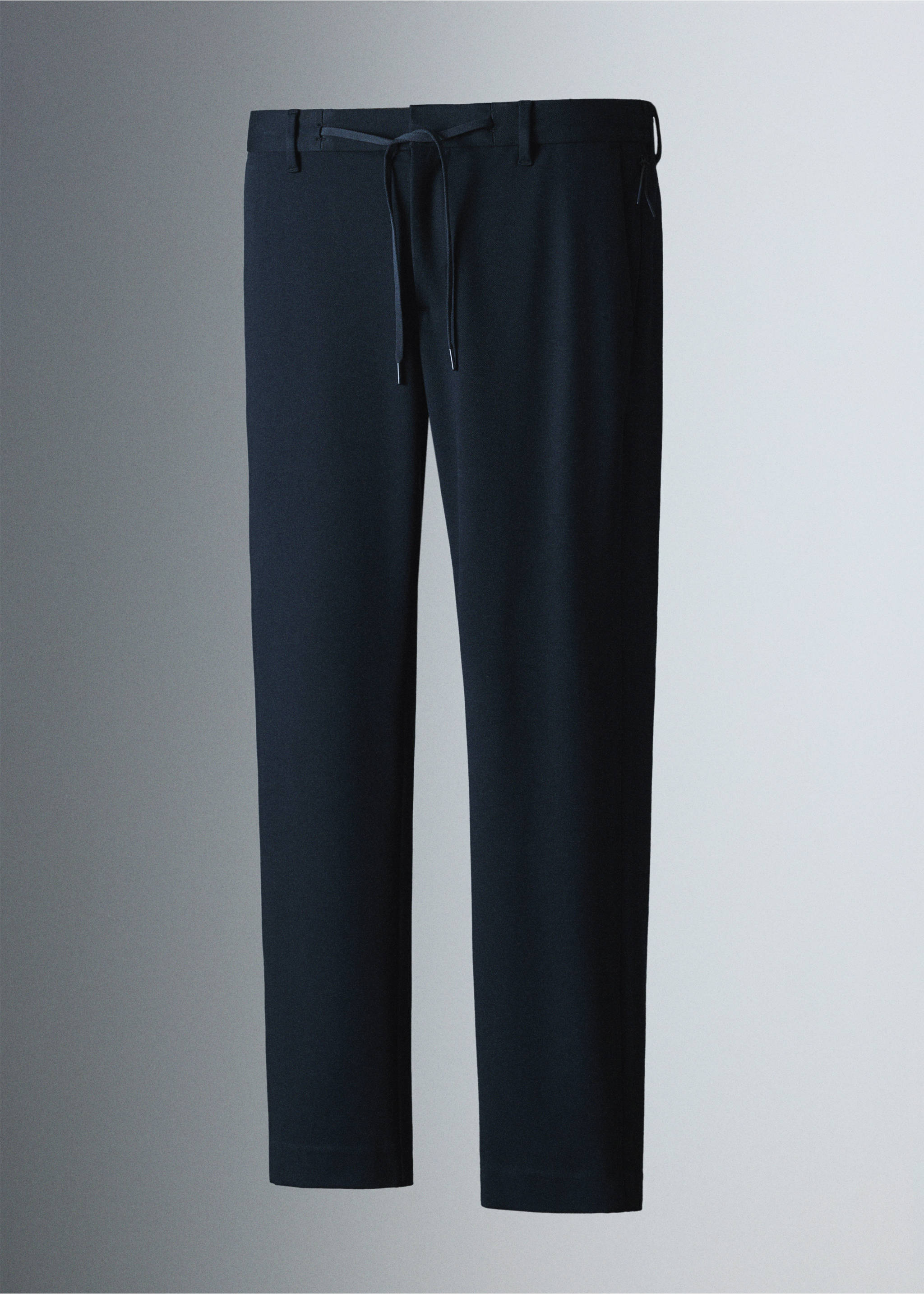 Slim-fit comfort Thermolite® trousers - Details of the article 5, Navy. Ref: 37025979-00.
