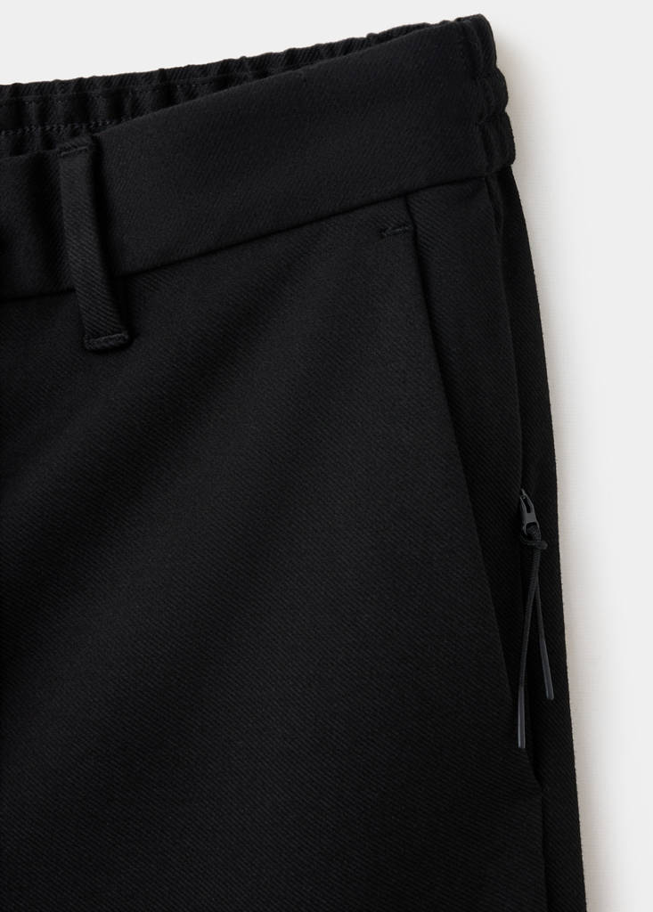 Slim-fit comfort Thermolite® trousers — Black