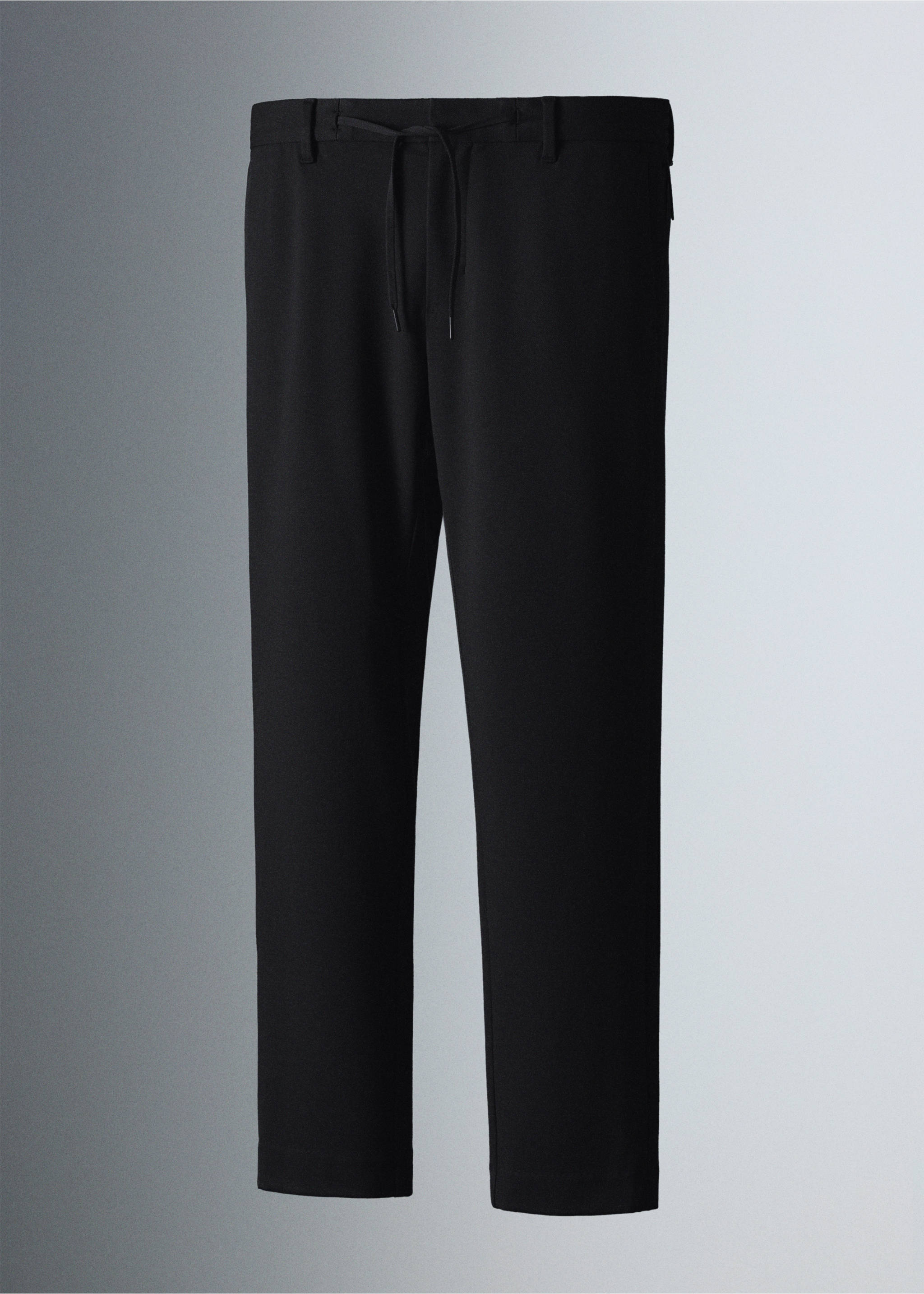 Slim-fit comfort Thermolite® trousers - Details of the article 5, Black. Ref: 37025979-00.