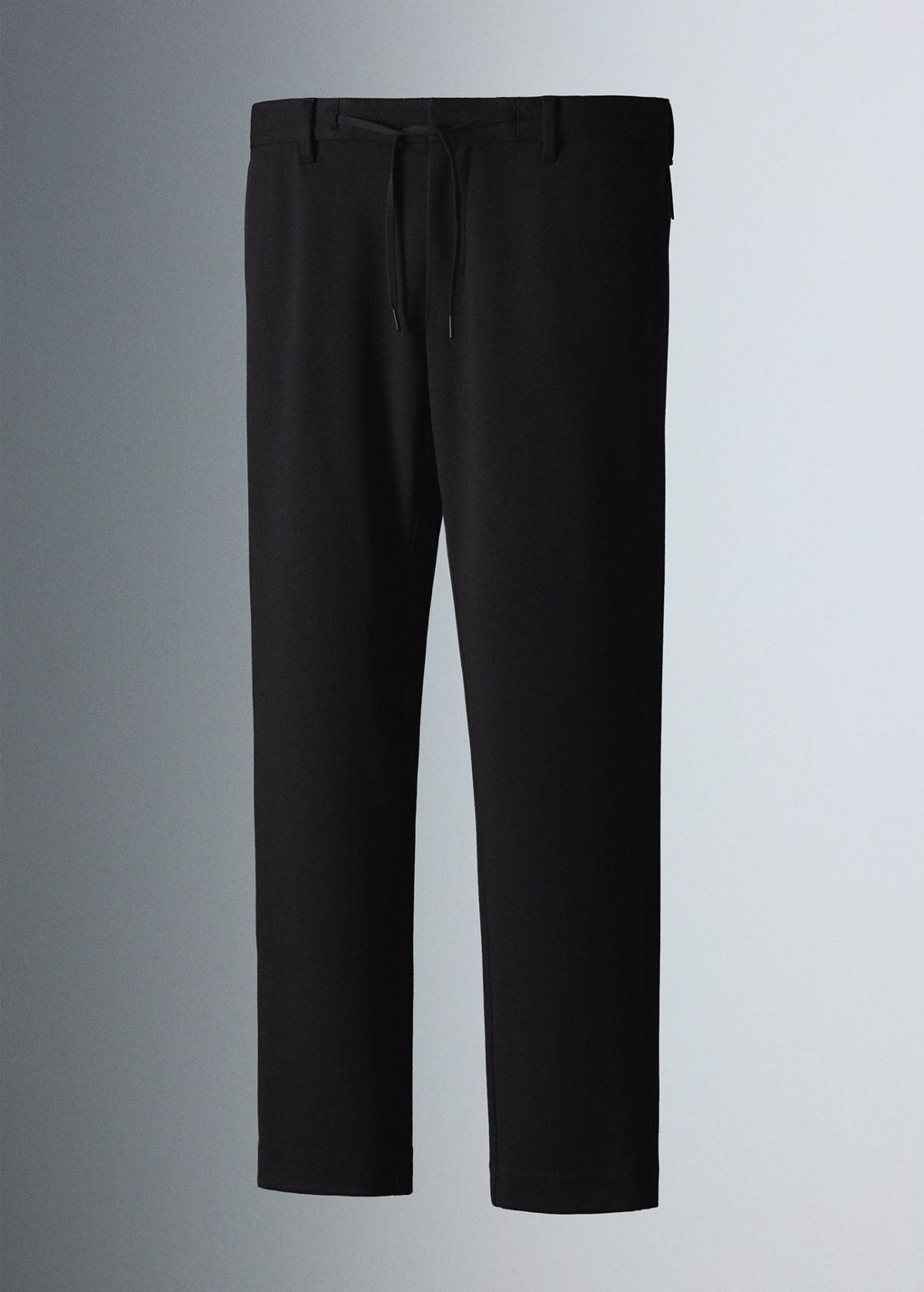 Slim-fit comfort Thermolite® trousers — Black