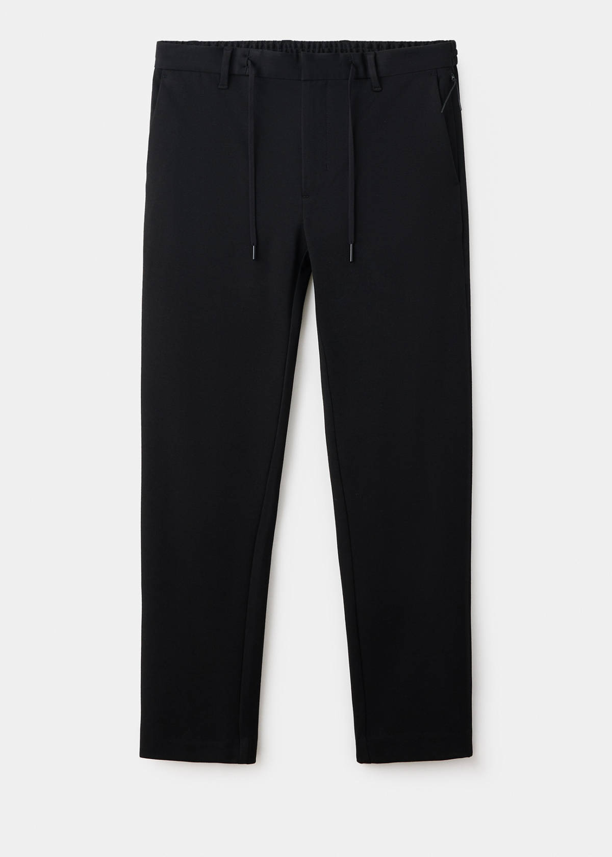 Slim-fit comfort Thermolite® trousers — Black