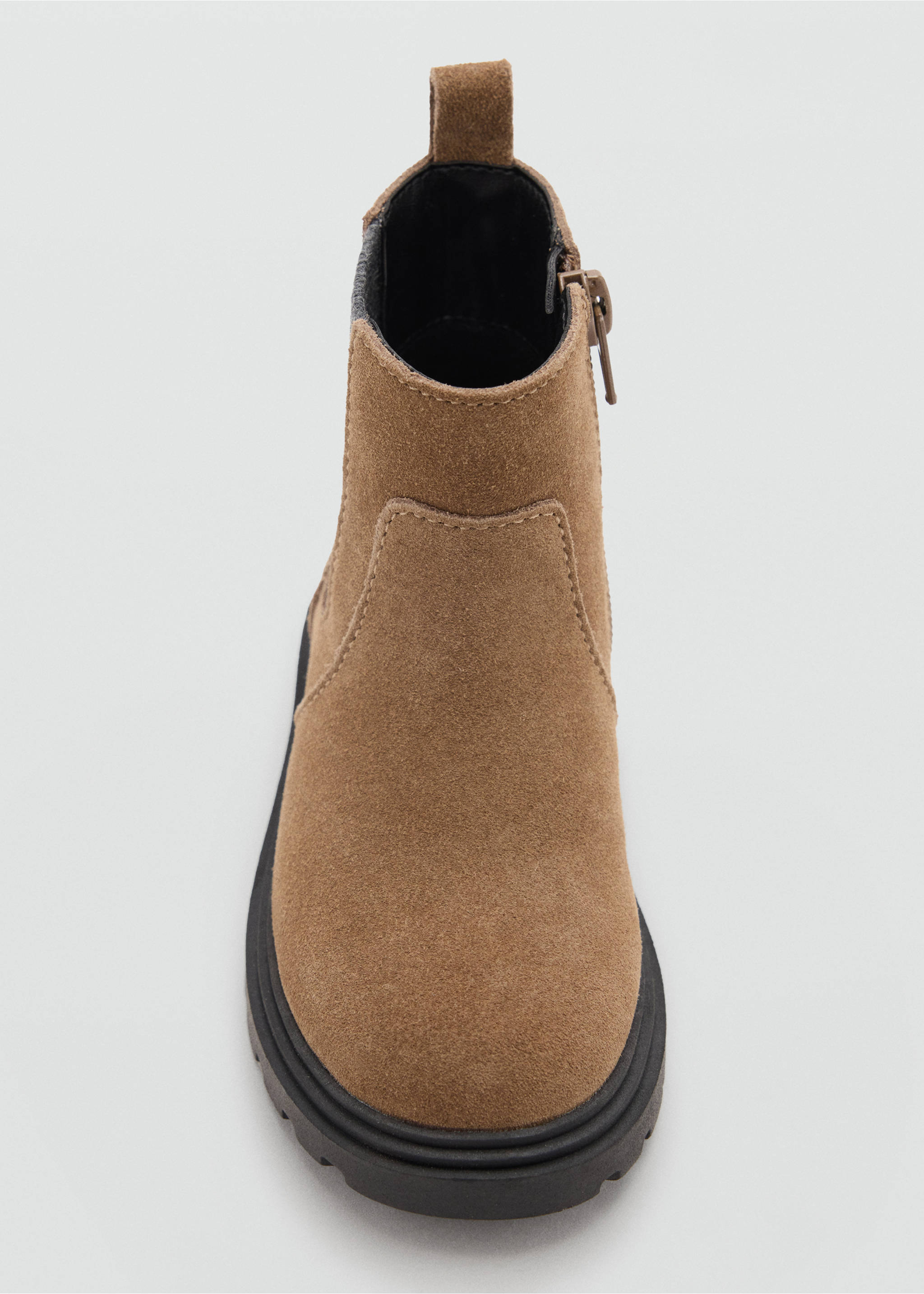 Leather chelsea boots - Details of the article 2, Medium Brown. Ref: 37025984-00.