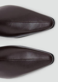Pointed heel ankle boot — Chocolate 4