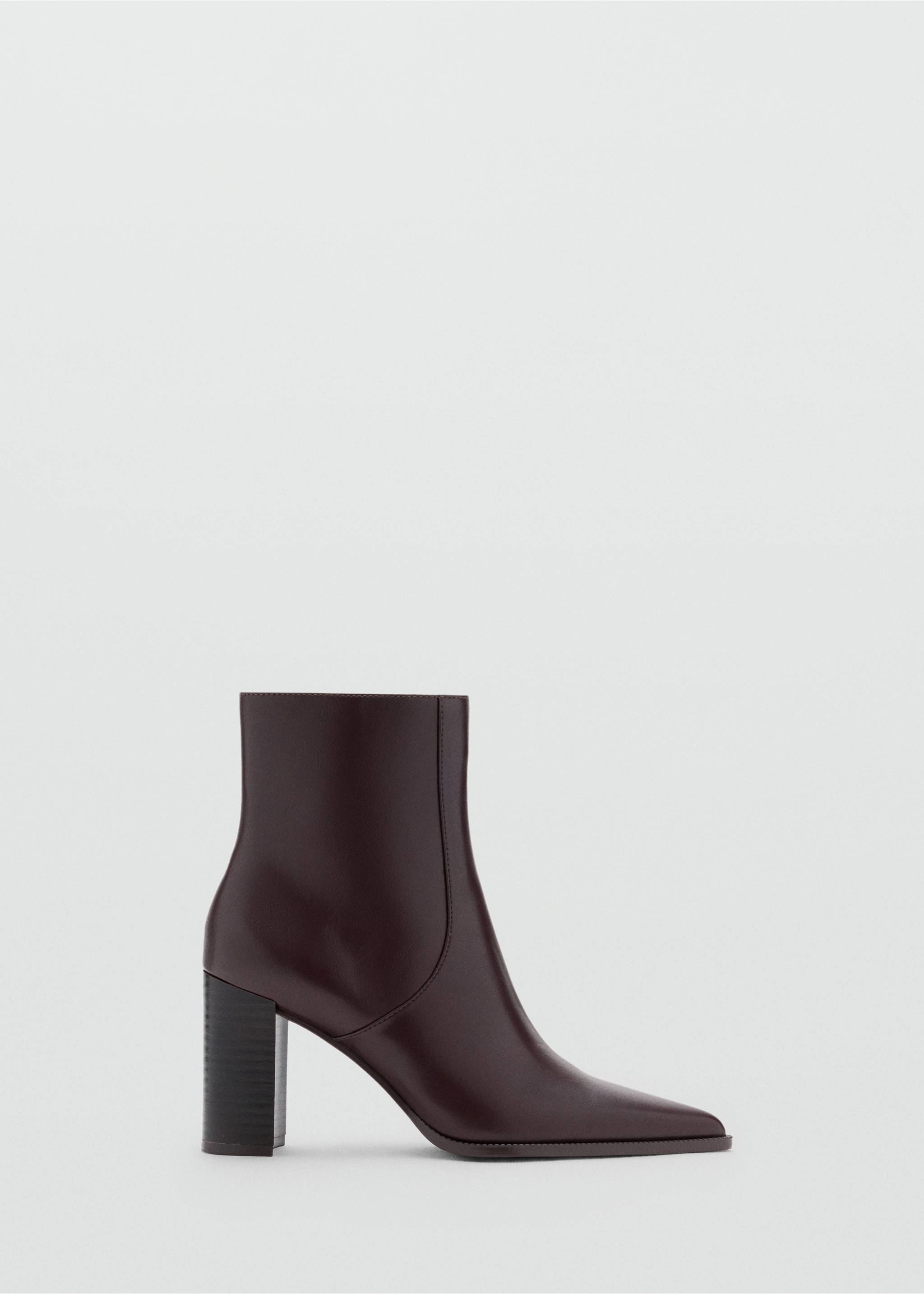 Pointed heel ankle boot - Article without model, Chocolate. Ref: 37025987-00.