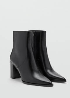 Pointed heel ankle boot — Black 2