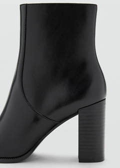 Pointed heel ankle boot — Black 3