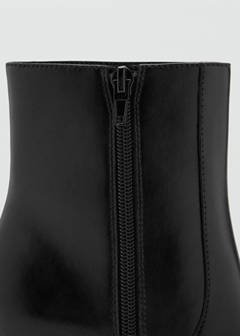 Pointed heel ankle boot — Black 5