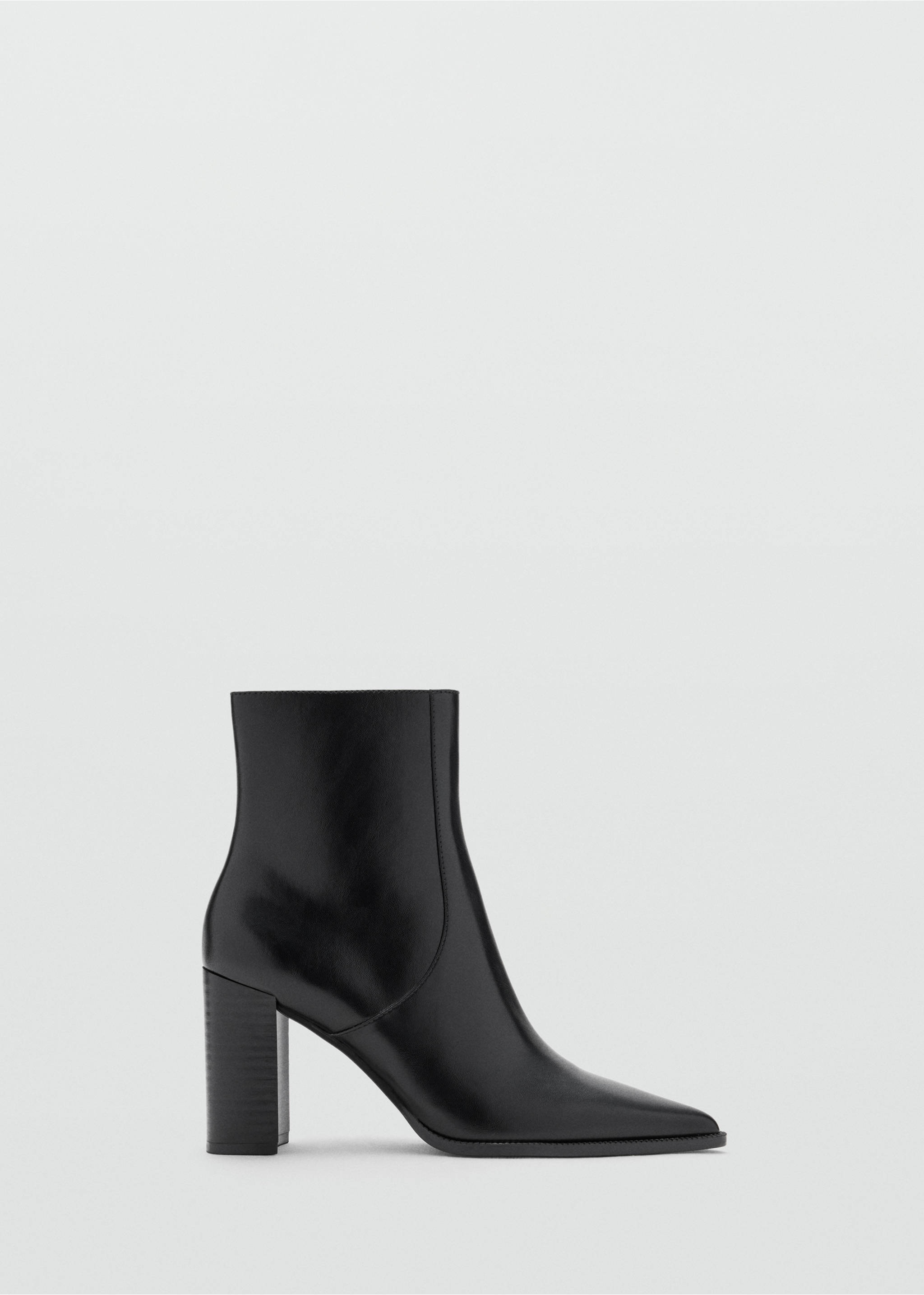 Pointed heel ankle boot - Article without model, Black. Ref: 37025987-00.