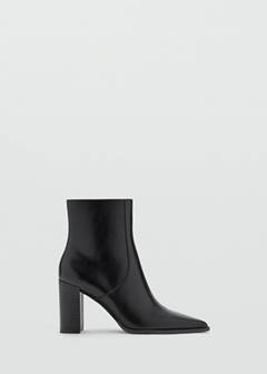 Pointed heel ankle boot — Black 1