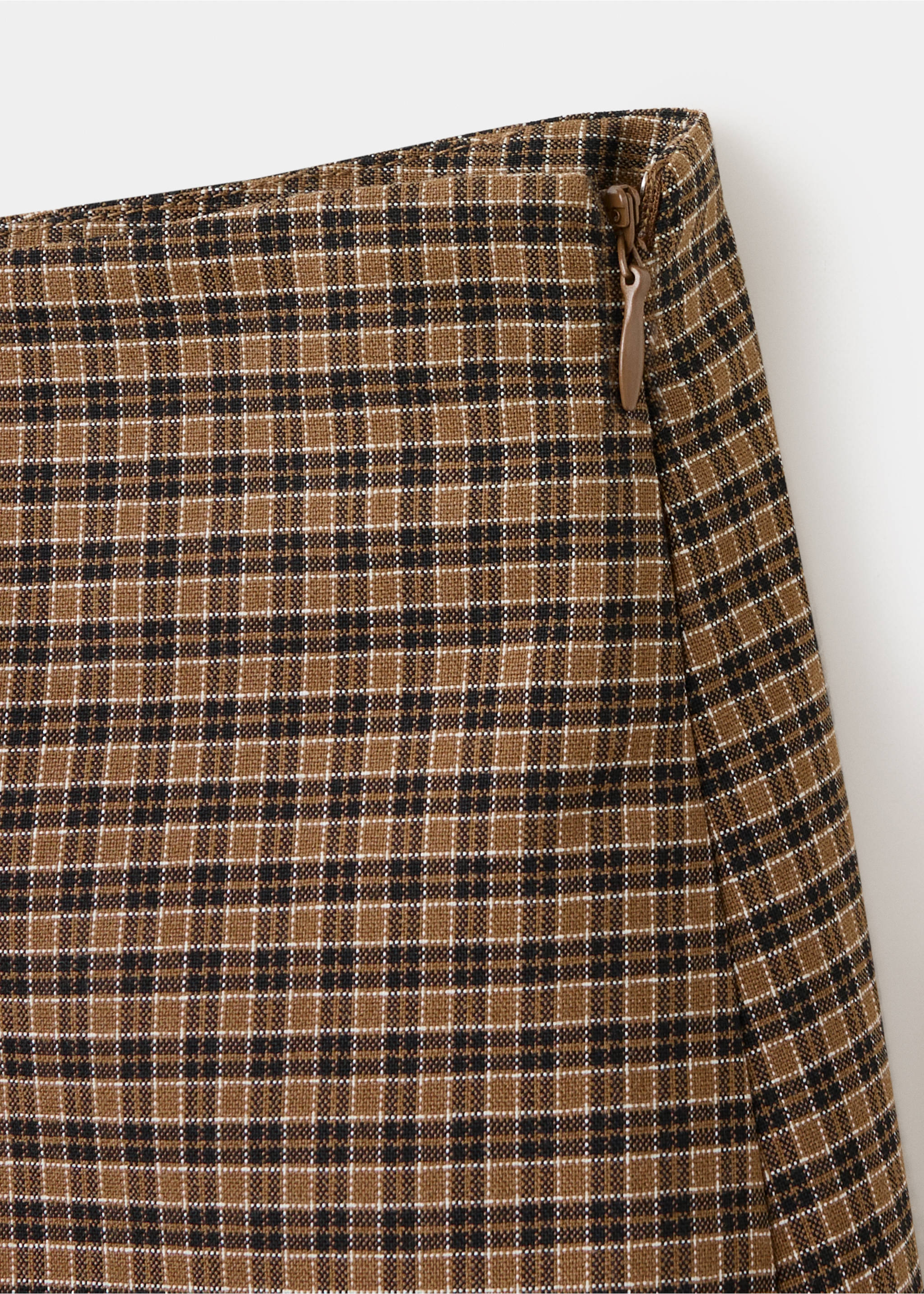 Skirt laura - Details of the article 8, Brown. Ref: 37025990-00.
