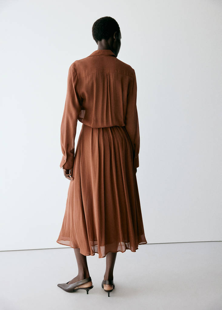 Belt shirt dress thumbnail 3