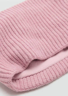 Knit scarf — Pale Pink 2