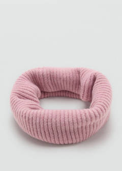 Knit scarf — Pale Pink 3