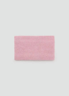 Knit scarf — Pale Pink 1