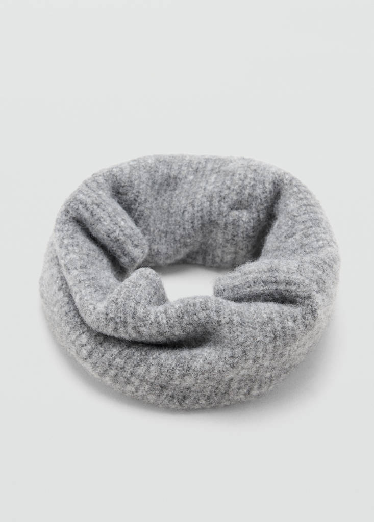 Knit scarf — Grey