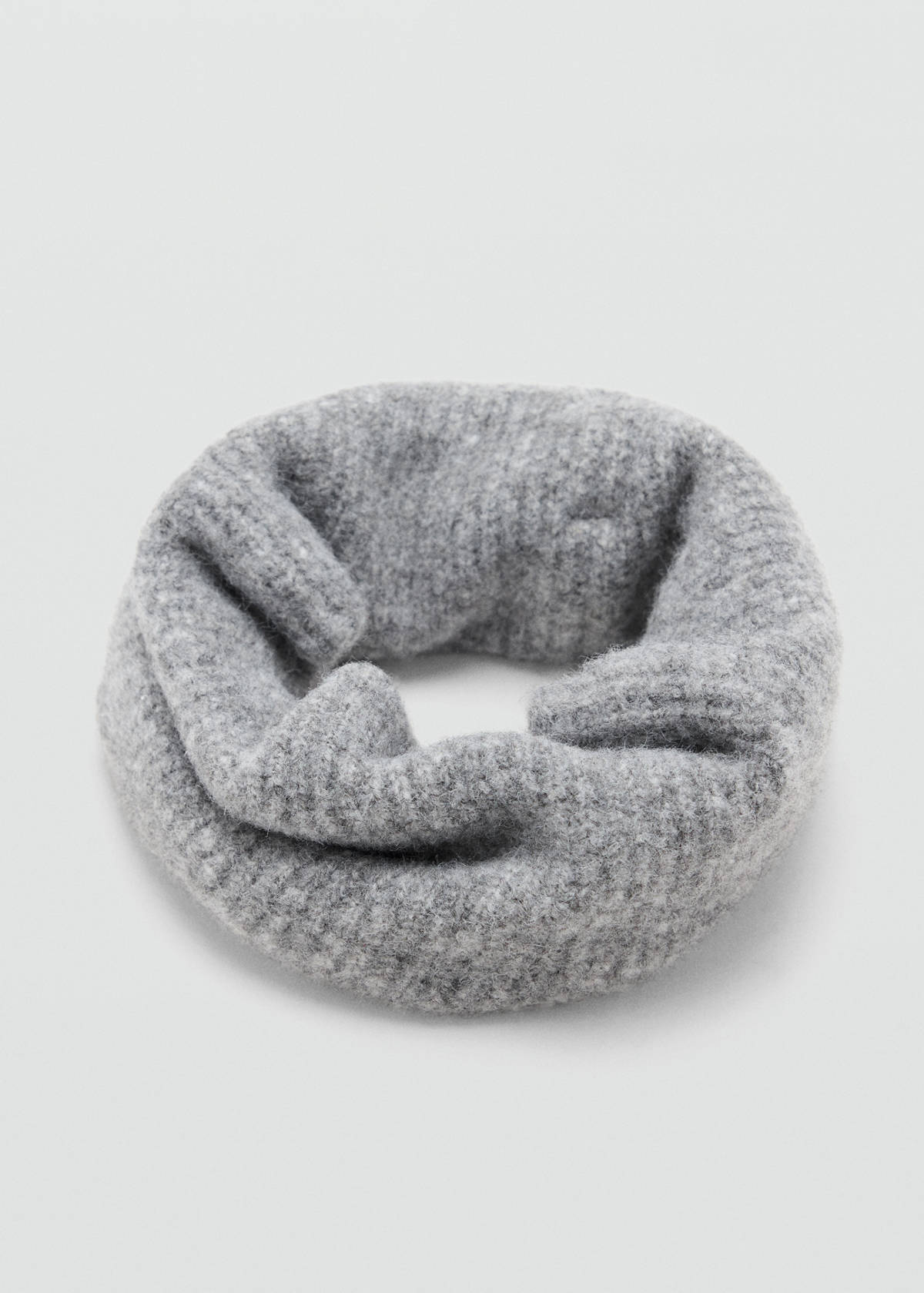Knit scarf — Grey