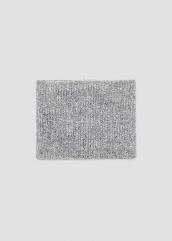 Knit scarf — Grey