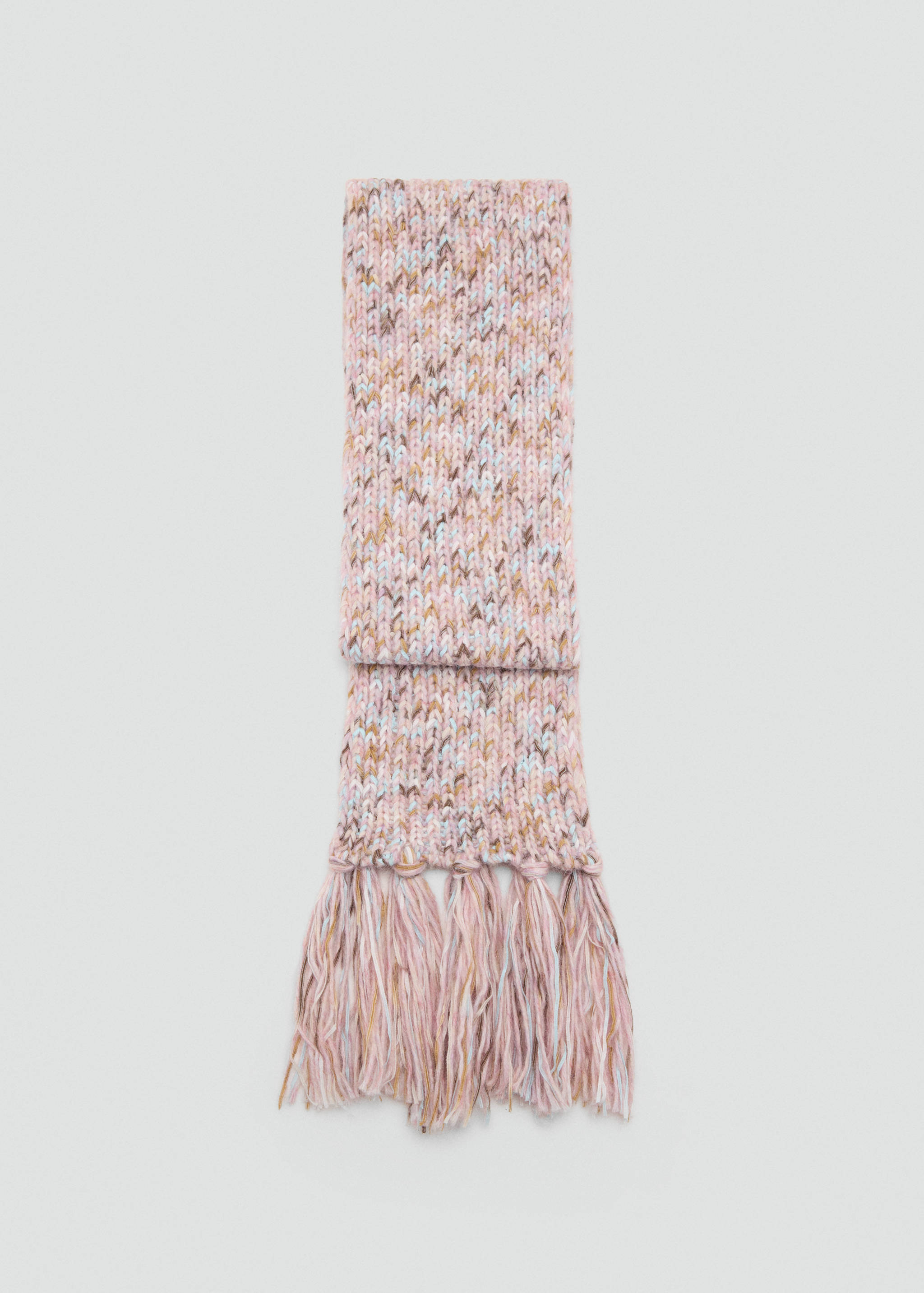 Braided fringed scarf - Article without model