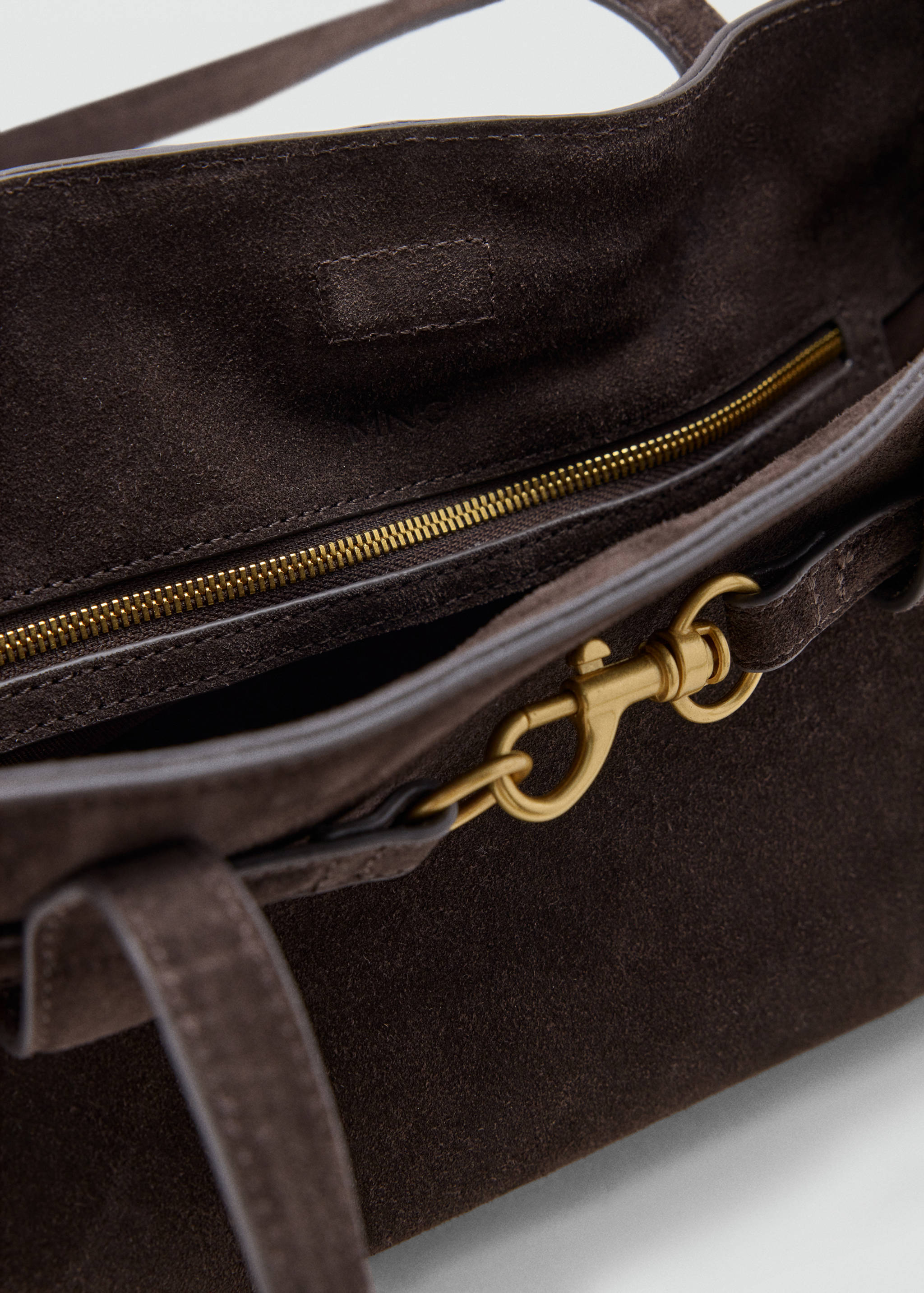 Leather shoulder bag with equestrian detail - Details of the article 3