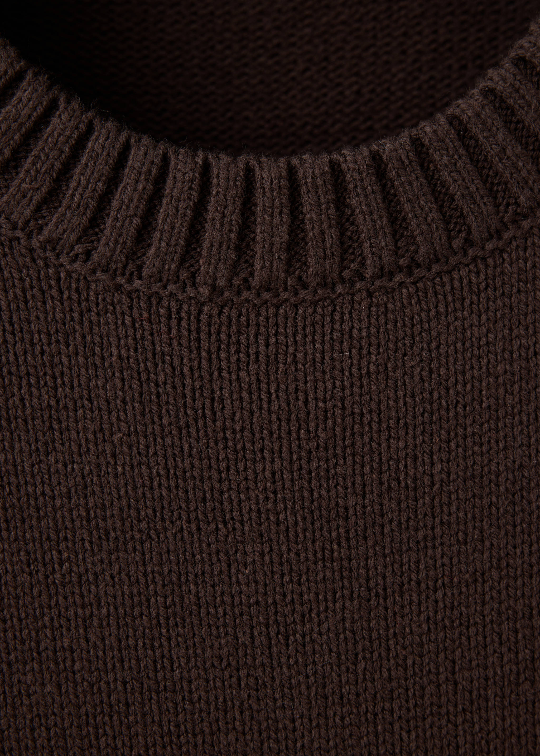 Basic chunky knit jumper - Details of the article 8