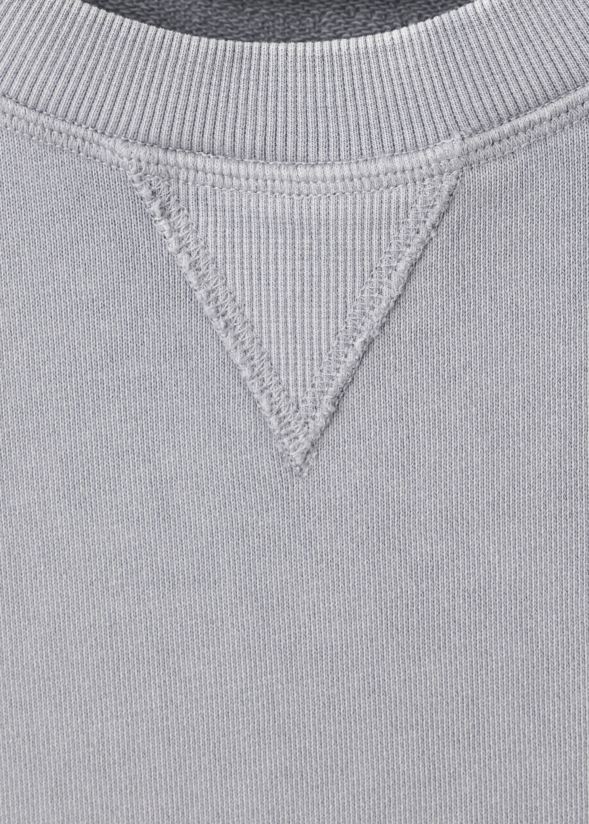 Cotton sweatshirt with patch detail - Details of the article 8