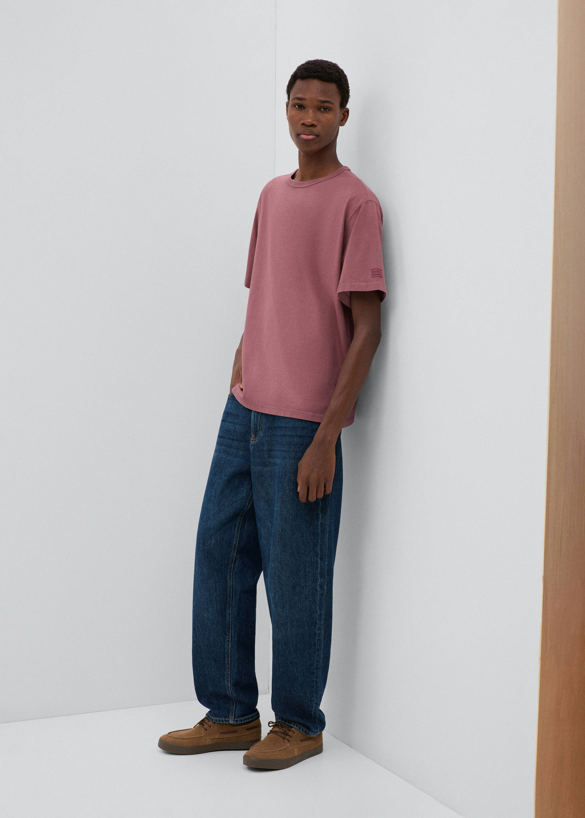 Short-sleeved cotton t-shirt - General plane
