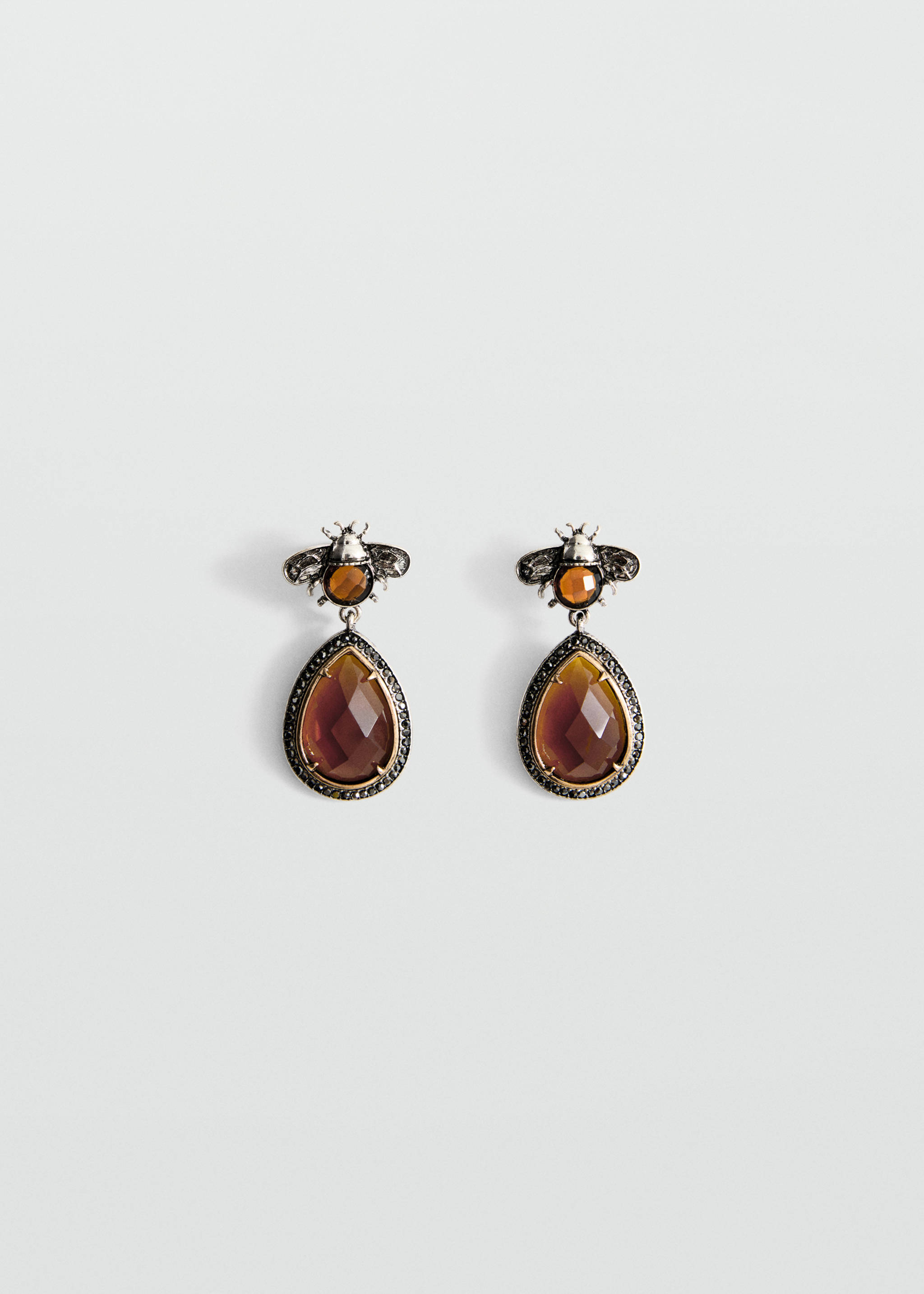 Pendant crystals earrings - Article without model