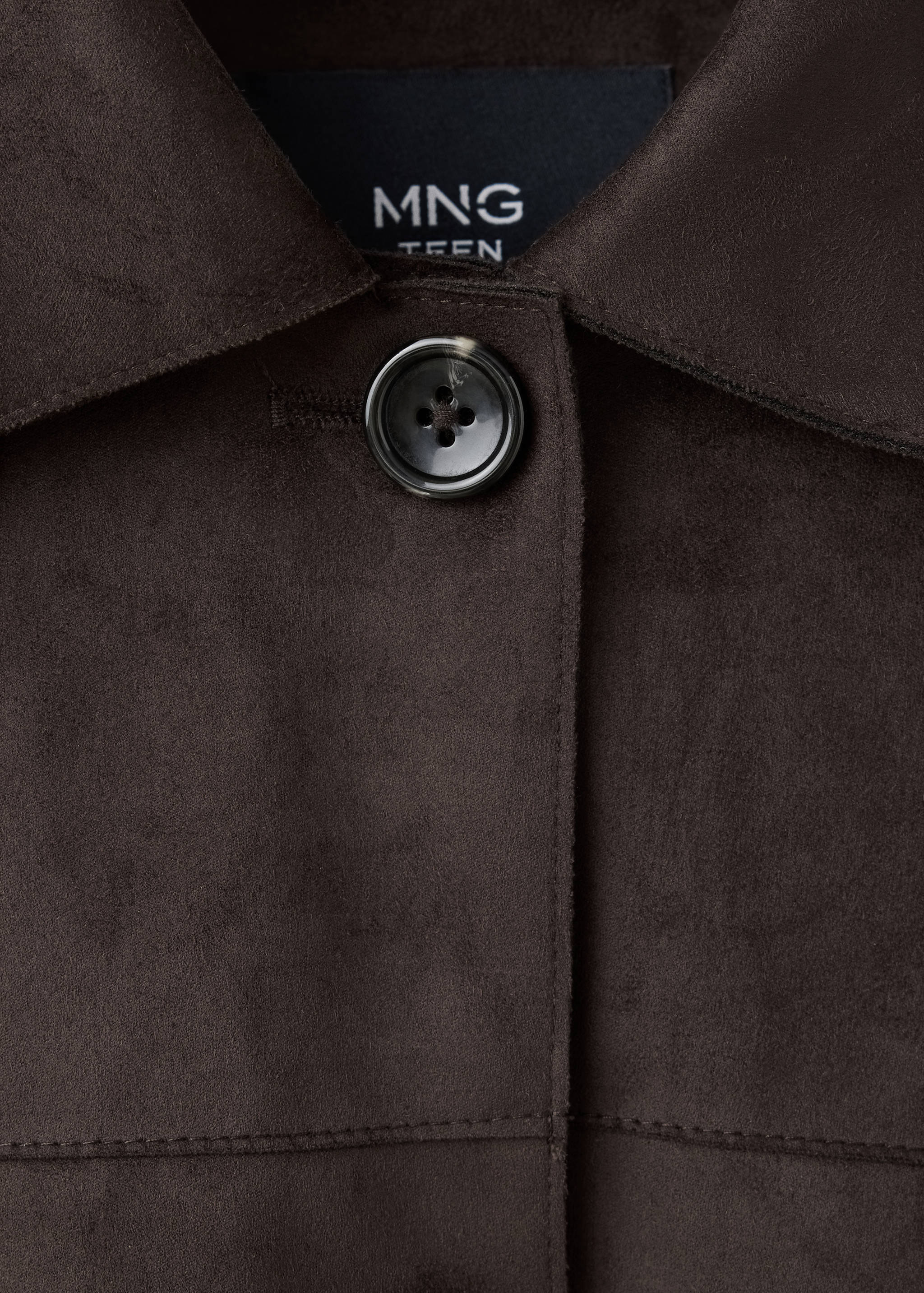Veste à col chemise avec boutons - Détail de l'article 8