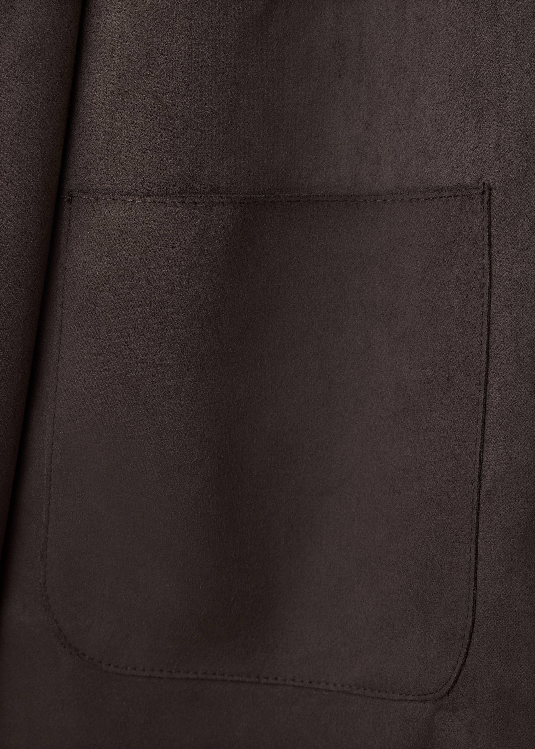 Veste à col chemise avec boutons - Détail de l'article 0