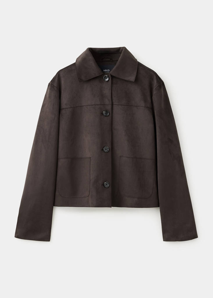 Suede effect jacket - thumbnail 4