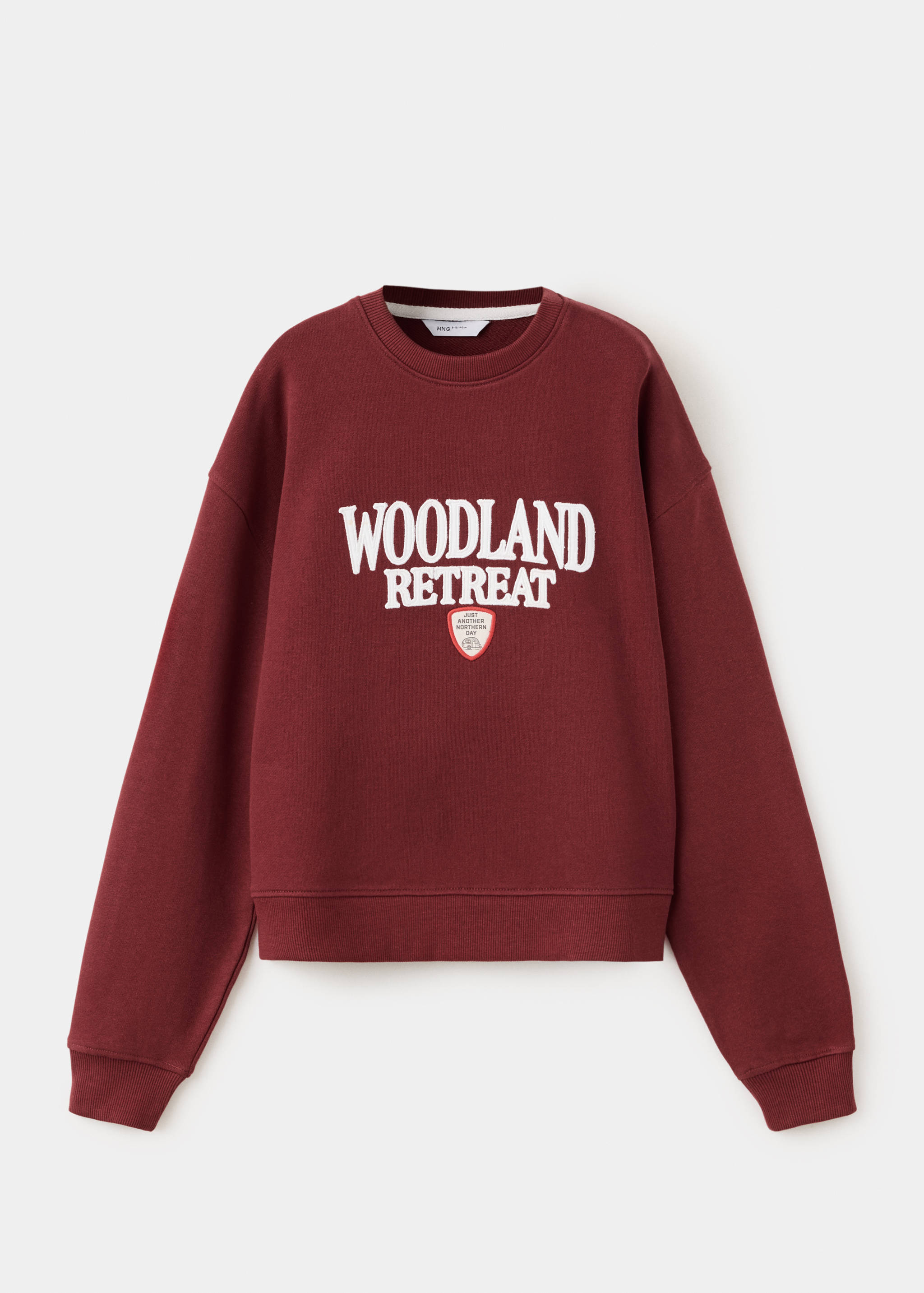 Printed cotton sweatshirt - Article without model